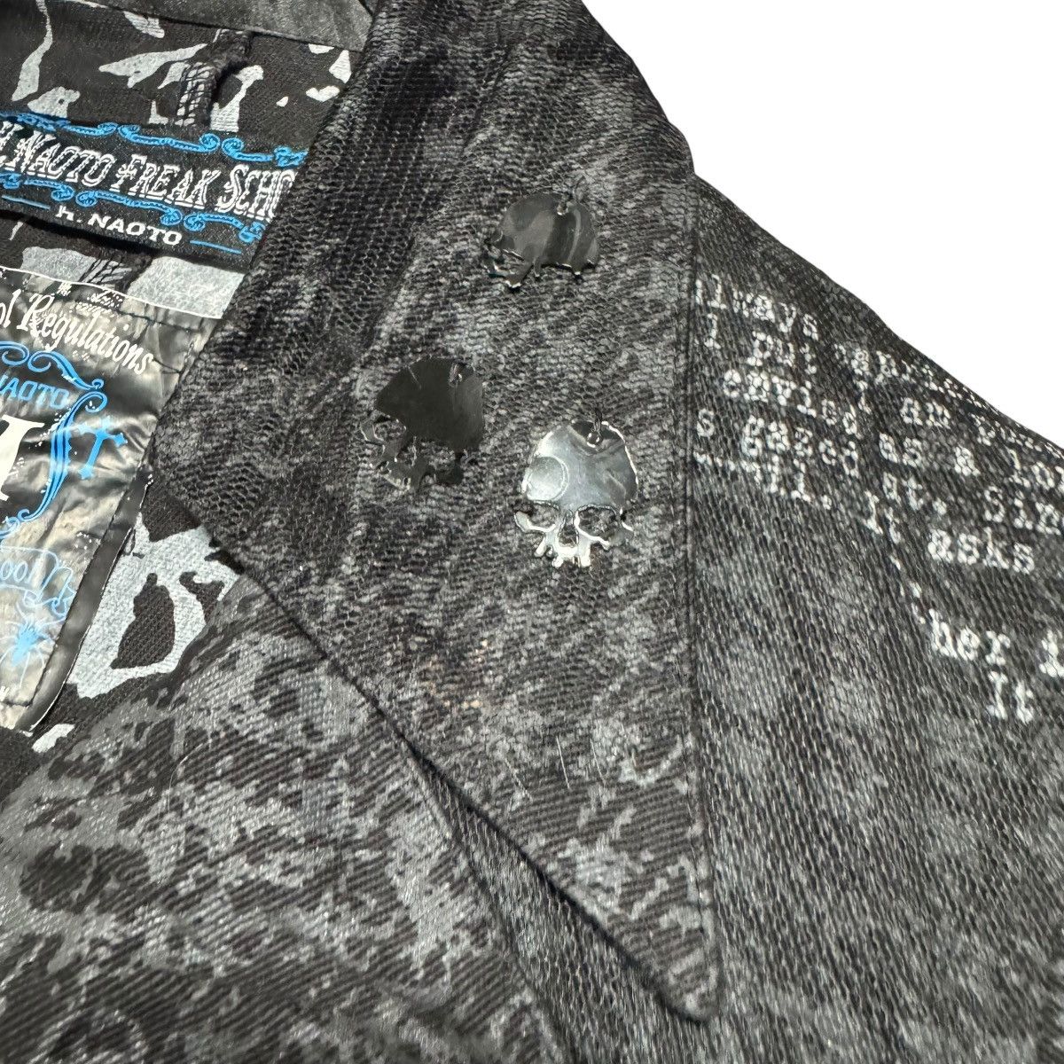 Mari's Rock H Naoto Anarchyism Forever Anarchy Jacket Harajuku 666 Size US M / EU 48-50 / 2 - 9 Thumbnail