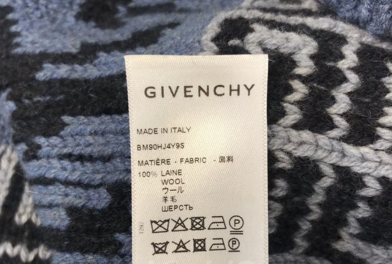 Givenchy GIVENCHY 22SS ×CHITO OVERSIZED JUMPER KNIT SWEATER Size US L / EU 52-54 / 3 - 5 Thumbnail