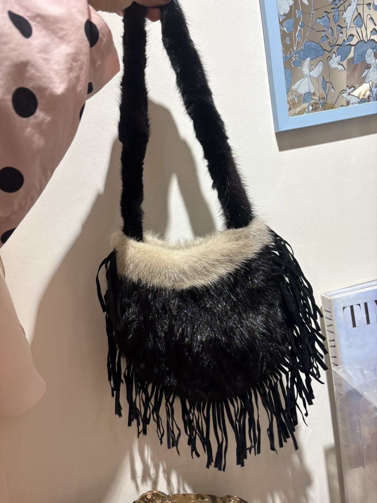 Vintage fur bag Size ONE SIZE - 11 Thumbnail