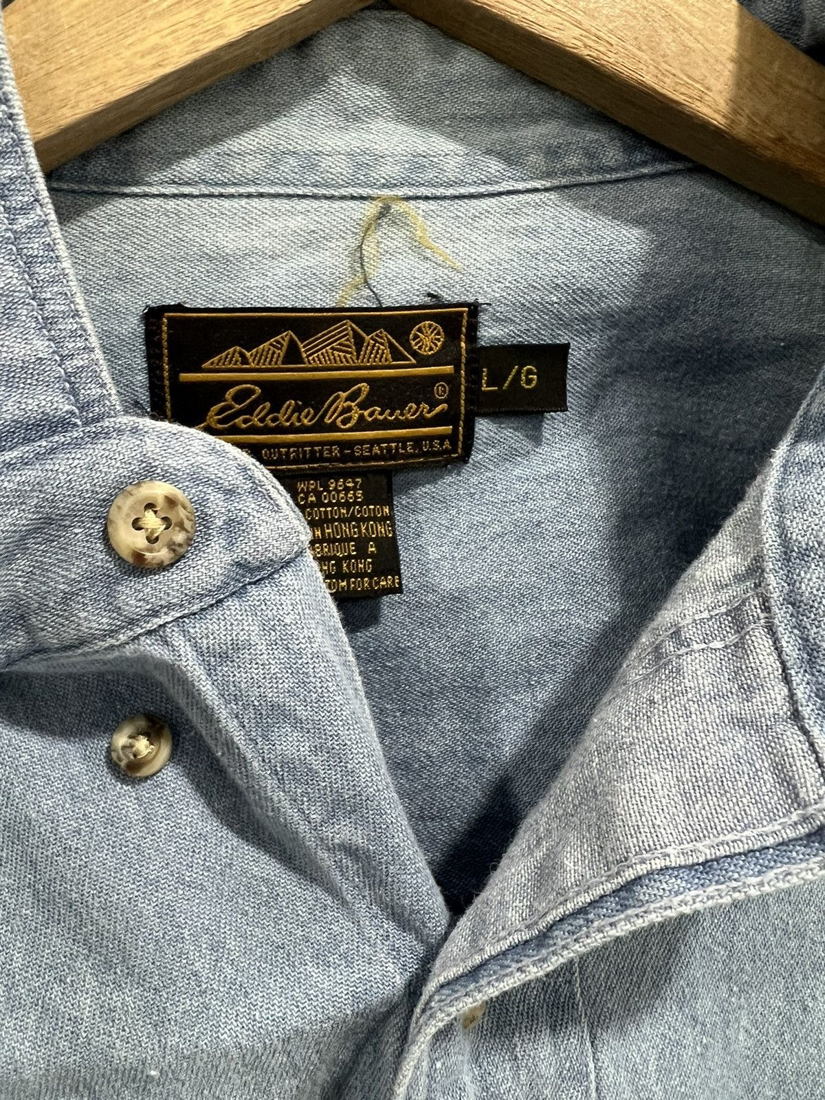 Eddie Bauer Vintage Eddie Bauer Button Up Shirt Size US L / EU 52-54 / 3 - 4 Thumbnail