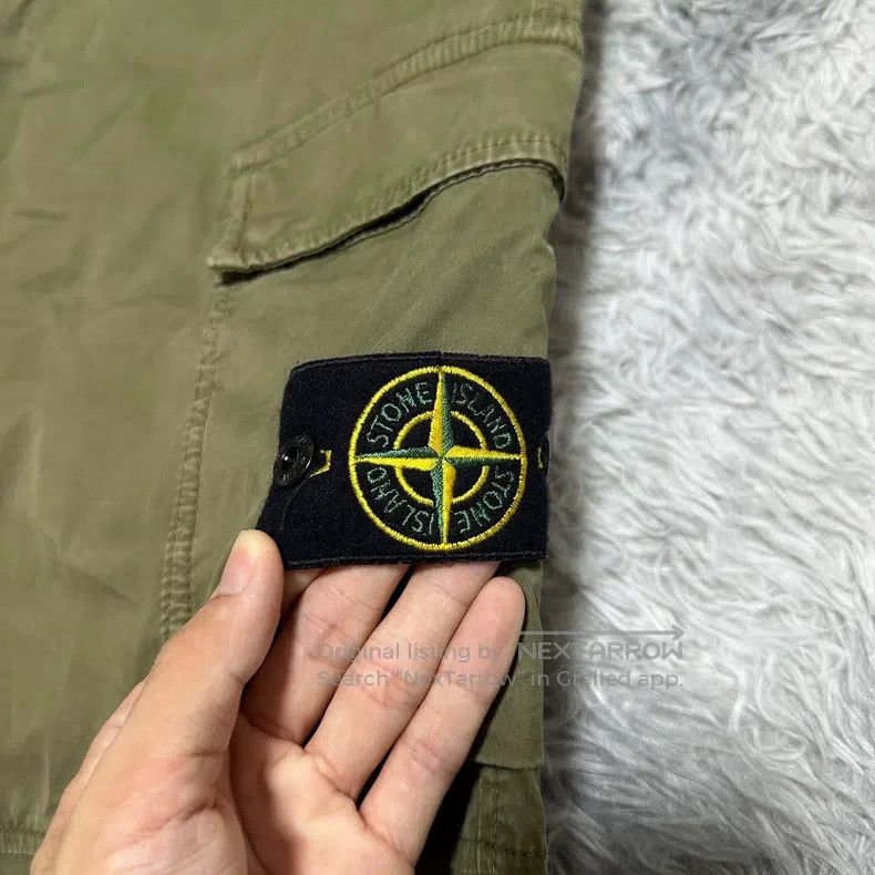 Stone Island Stone Island Four Pocket Work Pants Trousers Military Gree Size US 36 / EU 52 - 3 Thumbnail