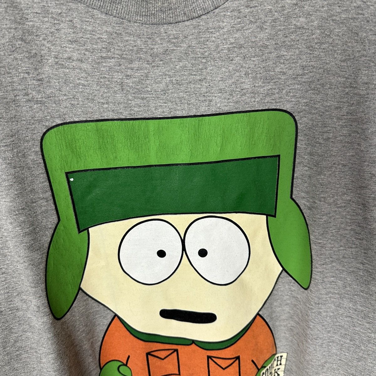 Vintage Vintage 90s South Park Kyle Broflovski tee Humor Cartoon y2k Size US L / EU 52-54 / 3 - 4 Thumbnail