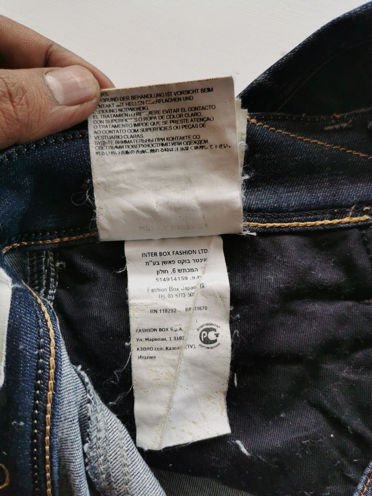 Replay Replay Anbass Skinny Distressed Jeans Size US 28 / EU 44 - 12 Thumbnail
