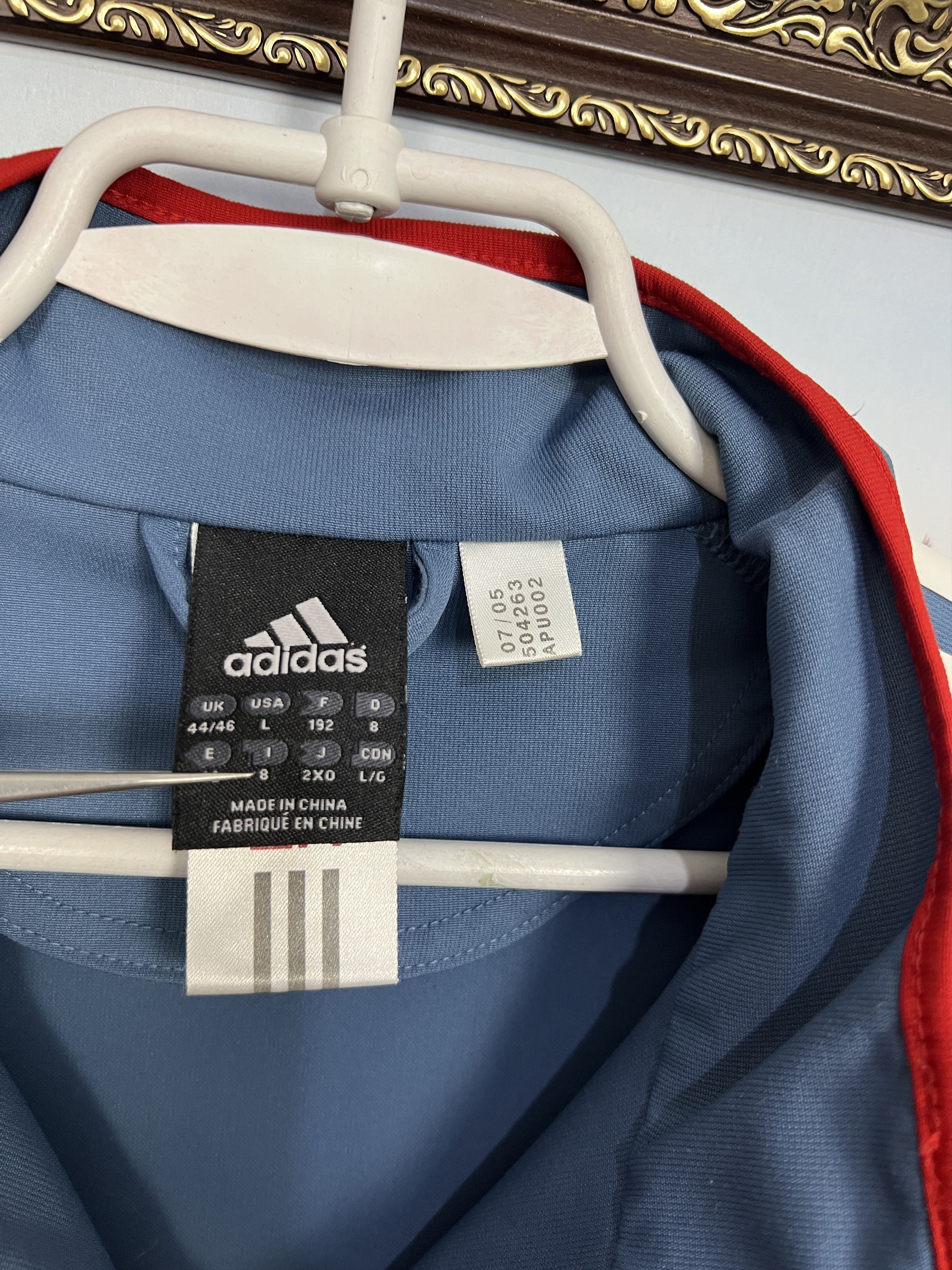 Adidas Bayern Munich Football Sweatshirt Soccer Jacket Track Top Size US L / EU 52-54 / 3 - 8 Thumbnail