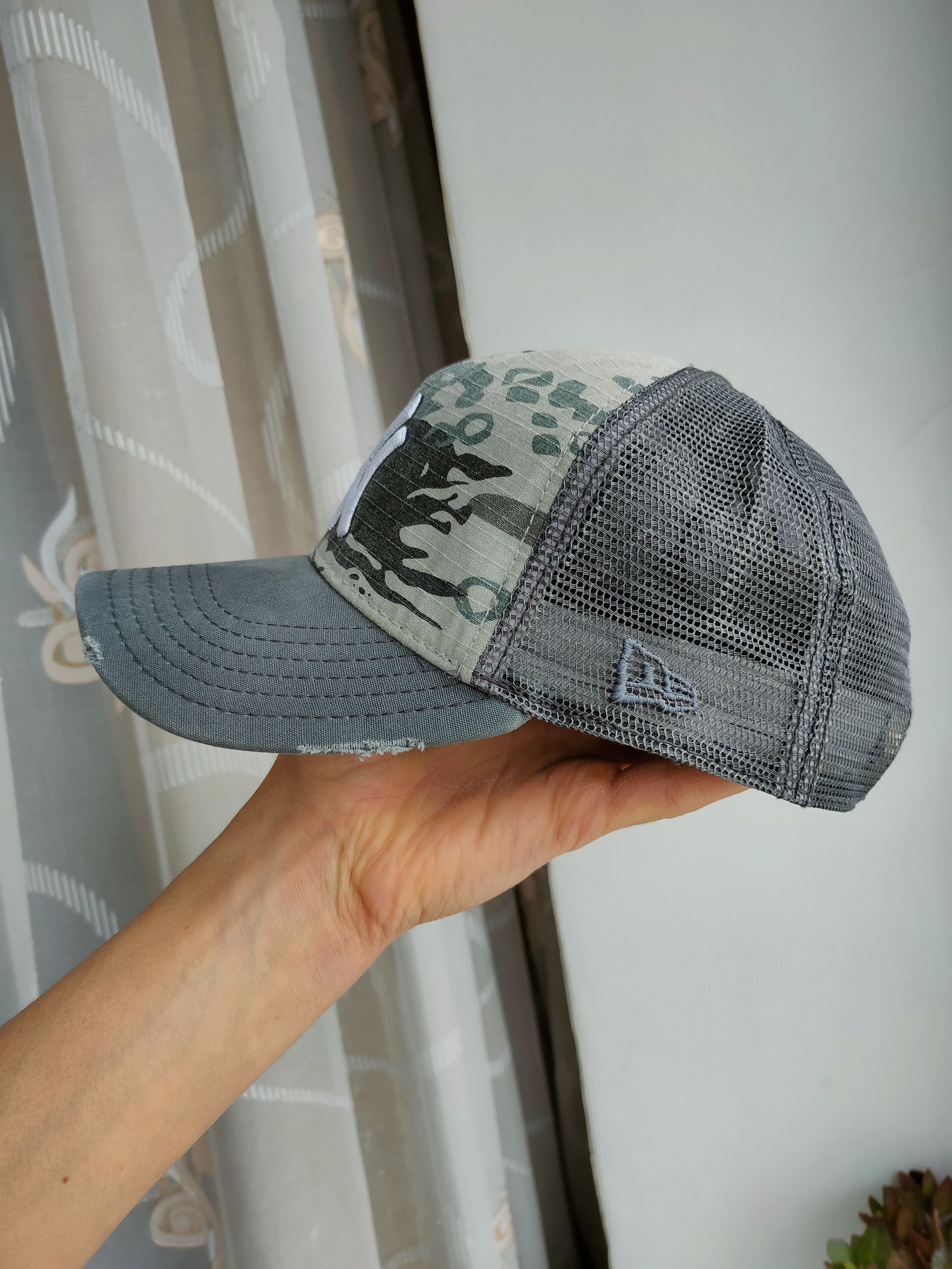 New Era New Era NY Yankees Vintage Trucker Cap Yankees MLB Military Size ONE SIZE - 4 Thumbnail