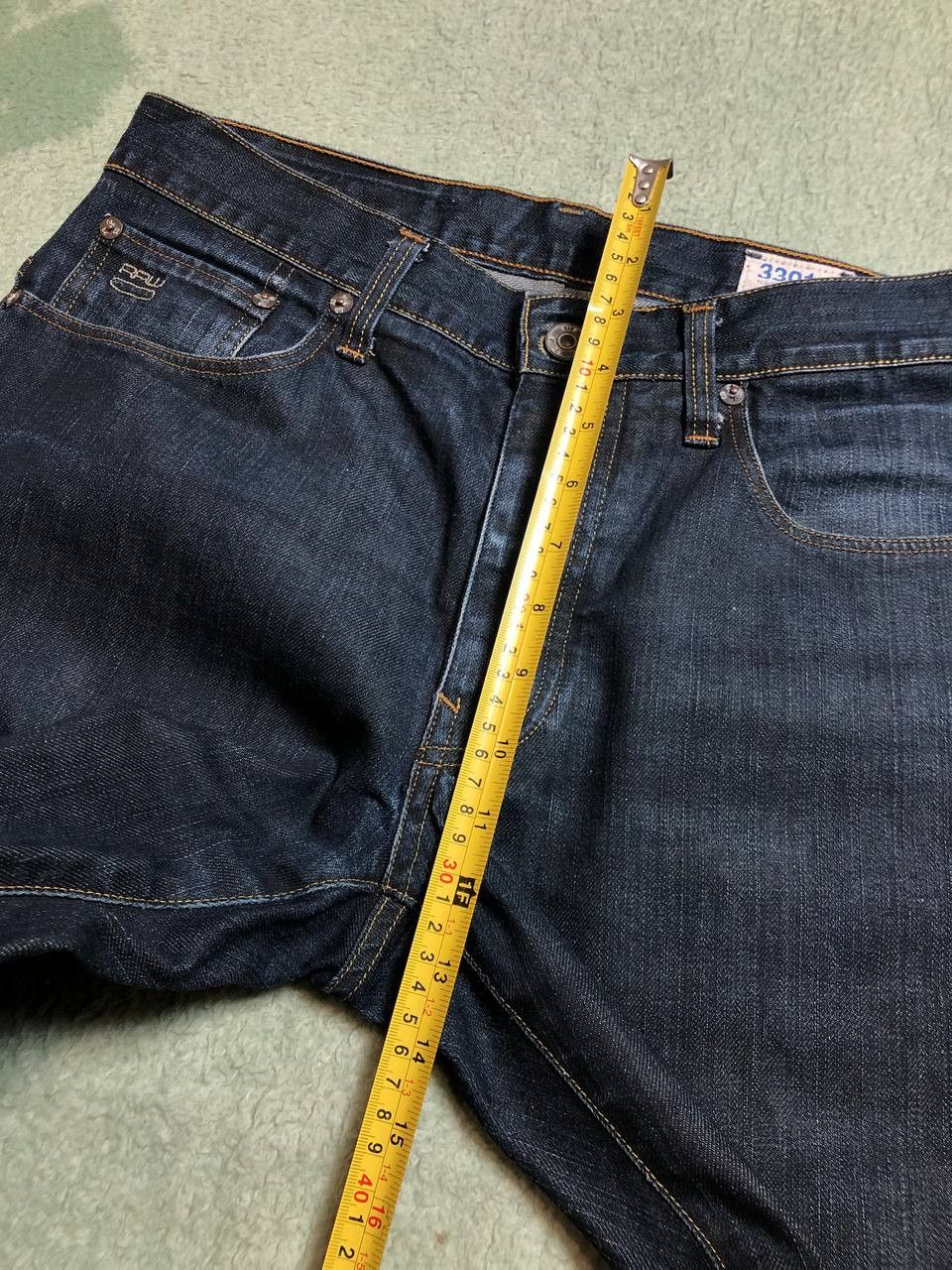 G-Star Vintage G-Star RAW Jean Faded Japan Baggy Style Size US 33 - 11 Thumbnail