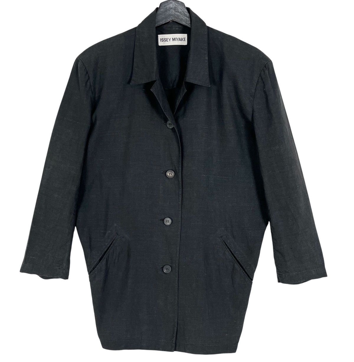 Designer × Issey Miyake × Pleats Please Issey Miyake Vintage Issey Miyake Button Up Light Jacket Size M / US 6-8 / IT 42-44 - 1 Thumbnail