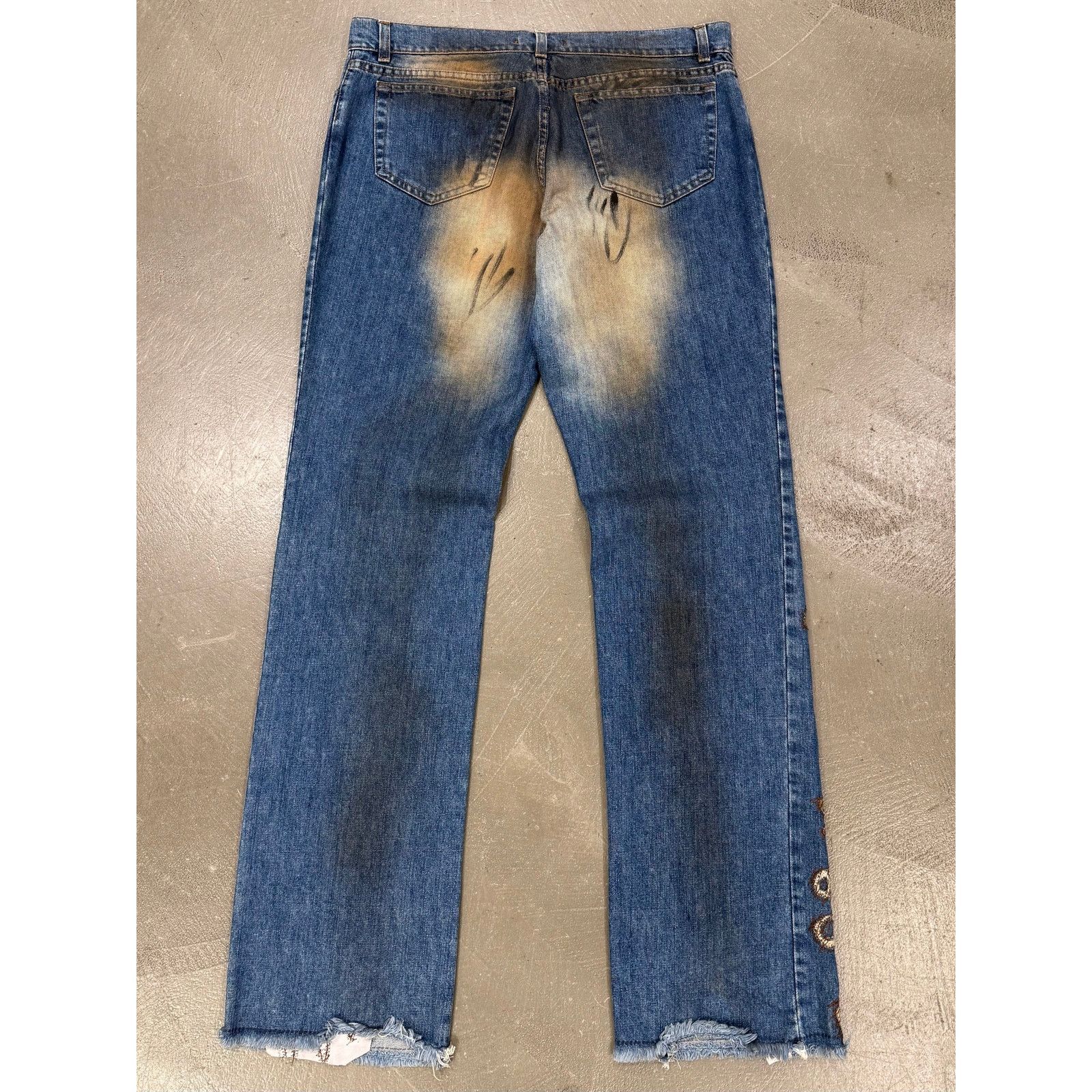 Roberto Cavalli Roberto Cavalli palm tree runway jeans Size US 32 / EU 48 - 6 Thumbnail