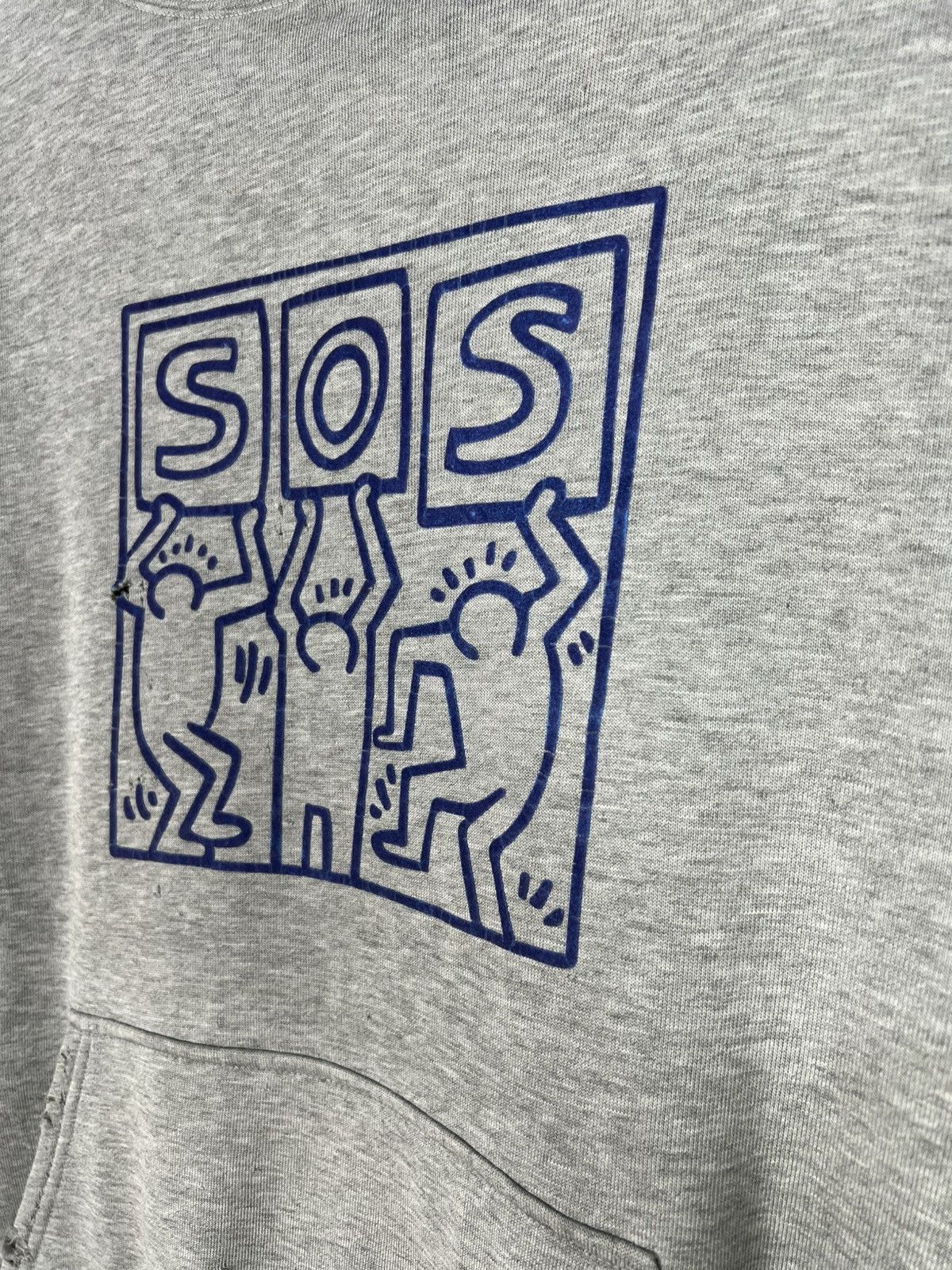 Keith Haring 90s Vintage Distressed Keith Haring Hoodie Size US L / EU 52-54 / 3 - 4 Thumbnail