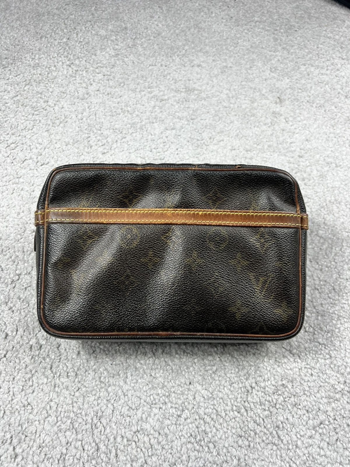 LOUIS VUITTON Monogram Compiegne 23 Clutch Bag