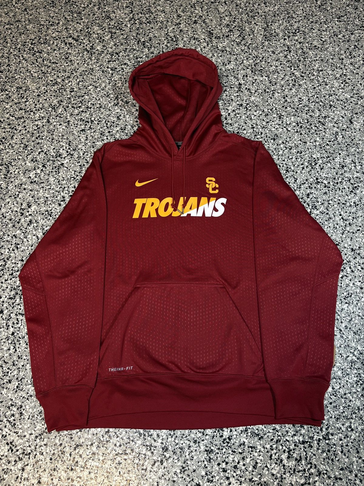 NCAA Vintage 2010 Nike USC Trojans College Hoodie Size XXL 0541 Size US XXL / EU 58 / 5 - 1 Thumbnail