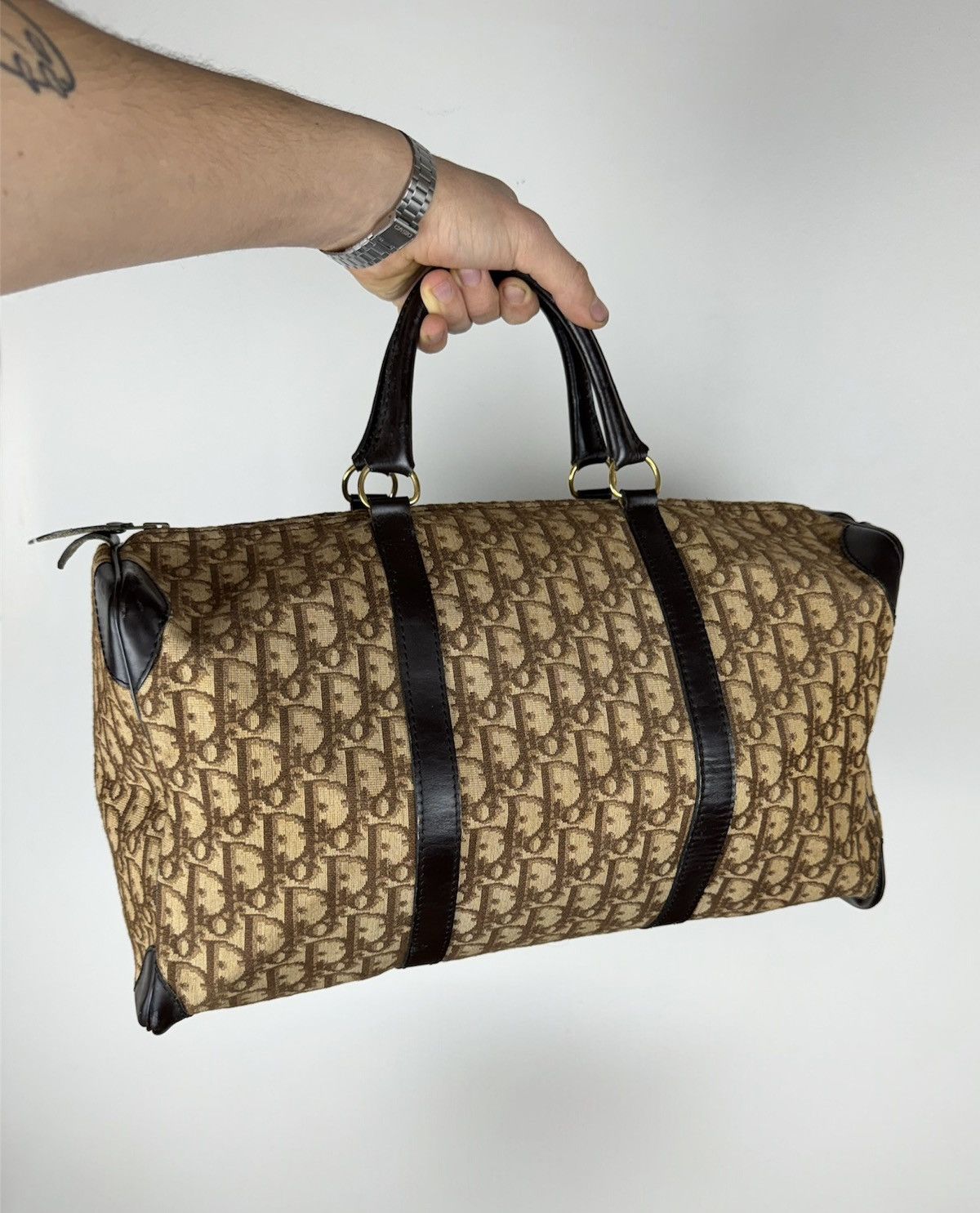 Christian Dior Monsieur × Dior Vintage Boston bag Christian Dior monogram original item Size ONE SIZE - 2 Thumbnail