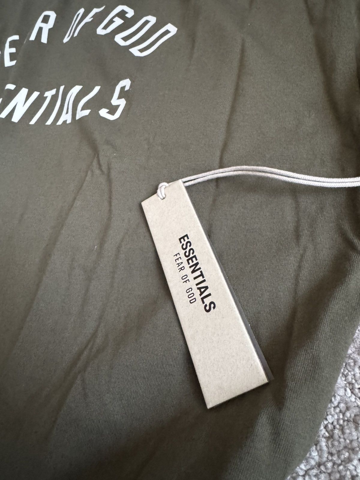 Fear of God Essentials Jersey Long Sleeve Tee Size US S / EU 44-46 / 1 - 3 Thumbnail