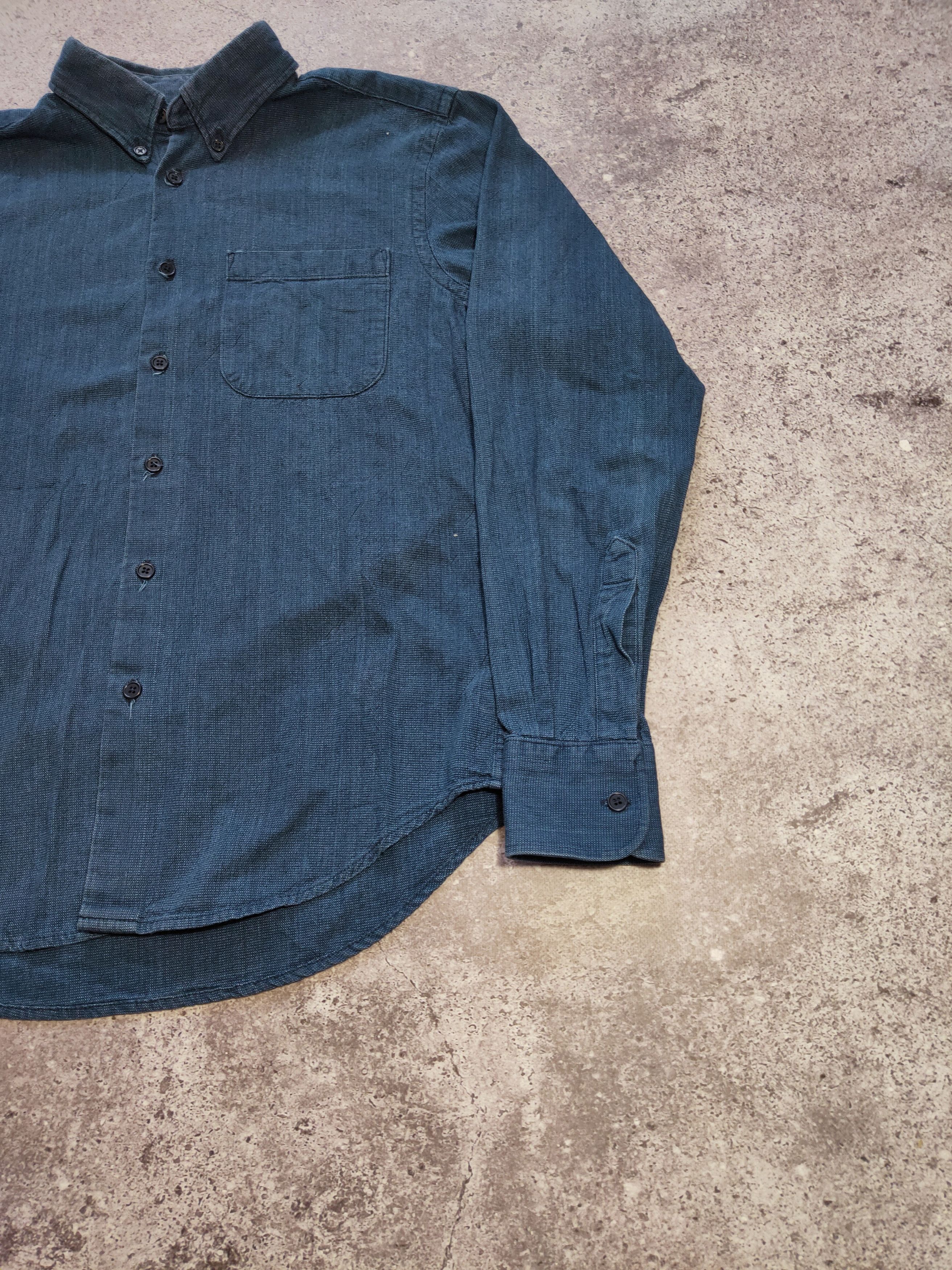 Naked & Famous NAKED & FAMOUS made in canada indigo dyed shirt Size US M / EU 48-50 / 2 - 2 Thumbnail