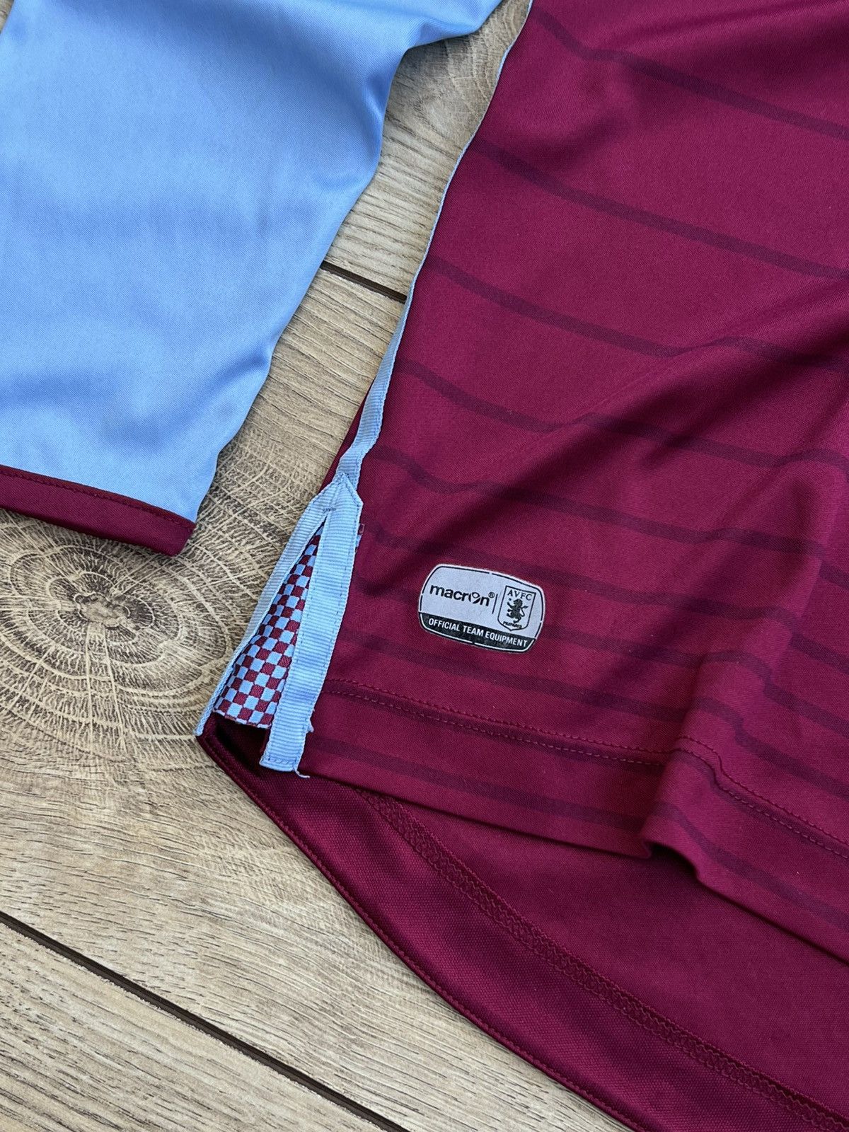 Macron Aston Villa 2014-2015 Home SET Soccer Long Sleeve Jersey Size US M / EU 48-50 / 2 - 13 Thumbnail