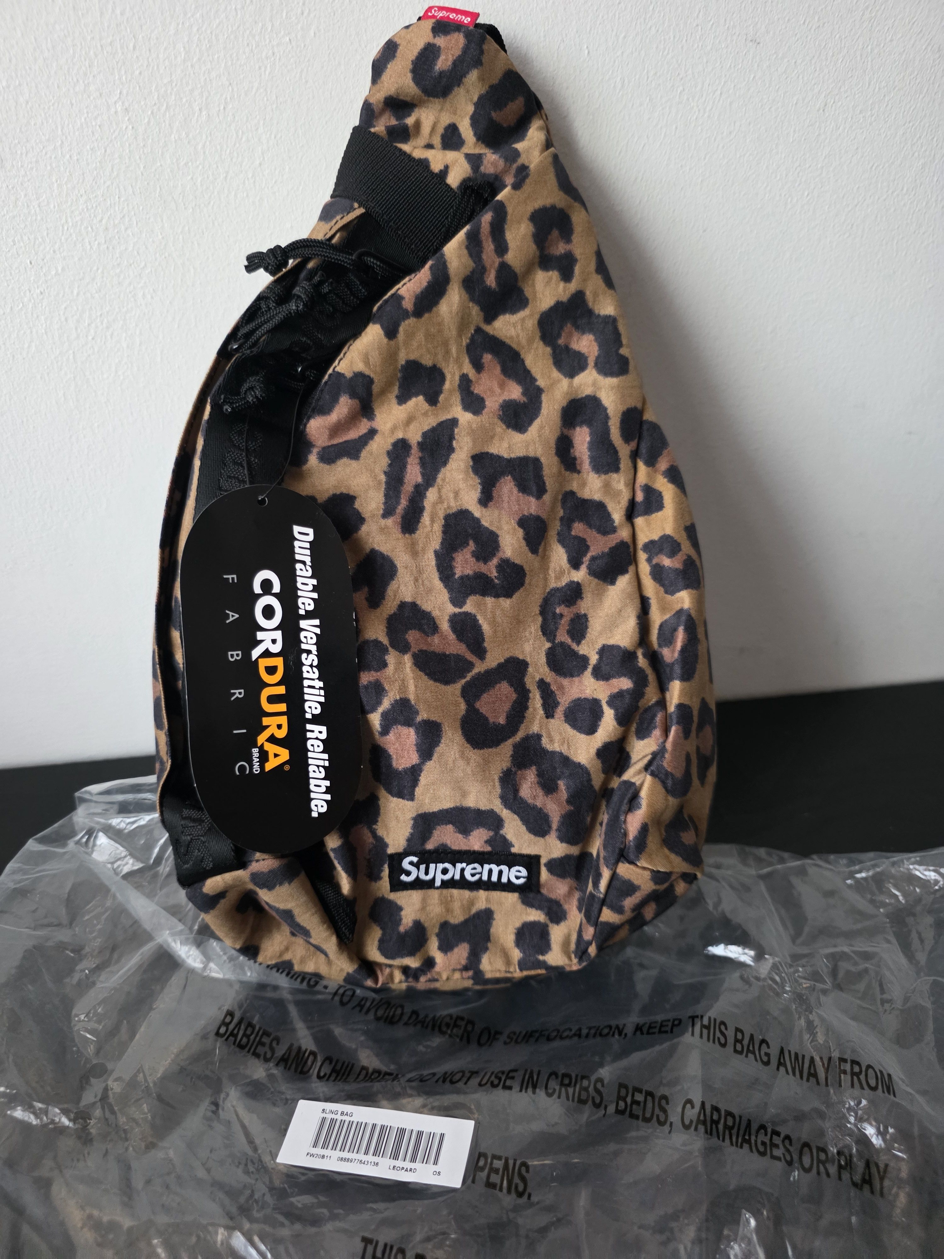 Supreme FW20 Supreme Sling Bag Leopard | Grailed
