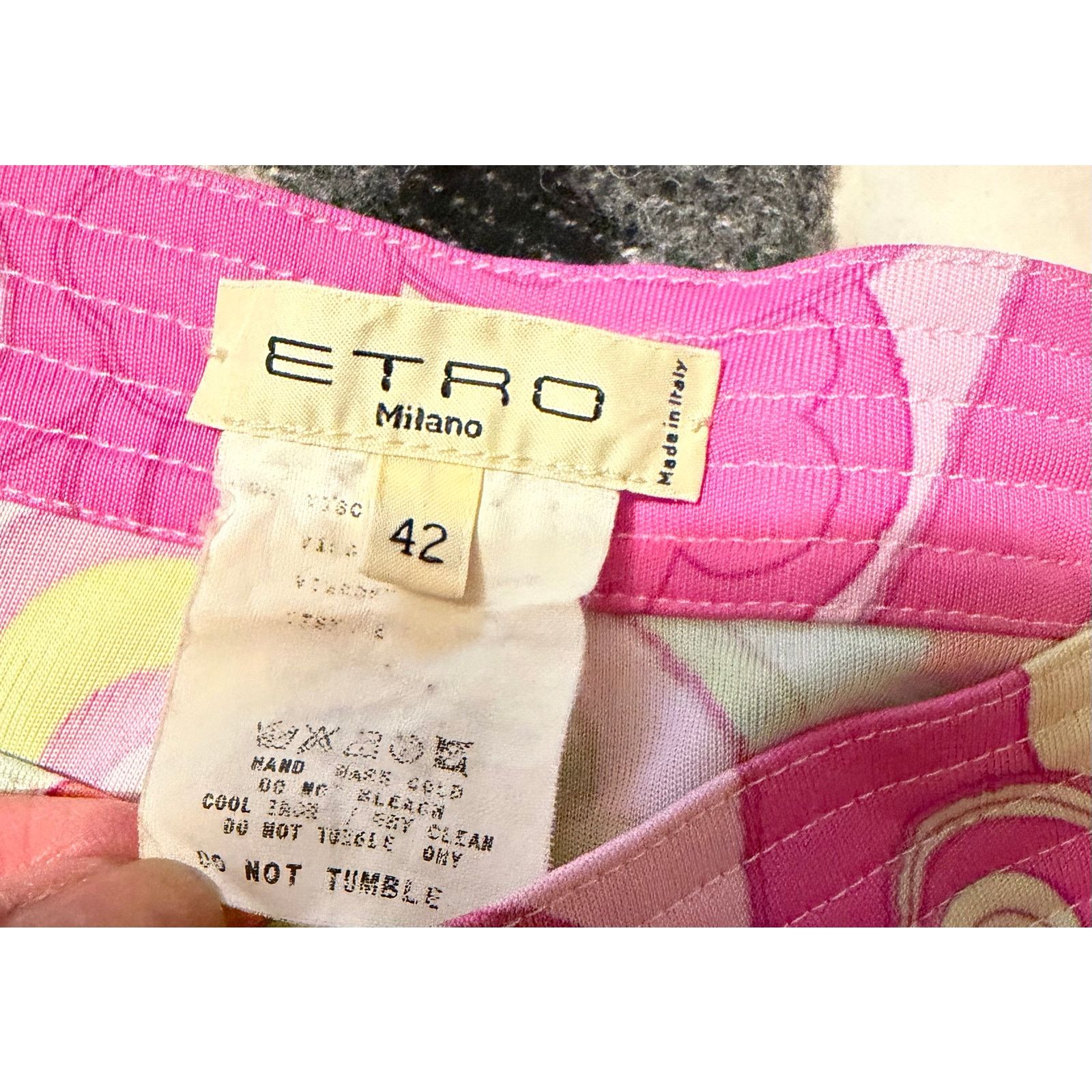 Etro Vintage Etro Paisley 60’s Hippie Flared Pants 42 IT/6 US Size 28" / US 6 / IT 42 - 5 Thumbnail