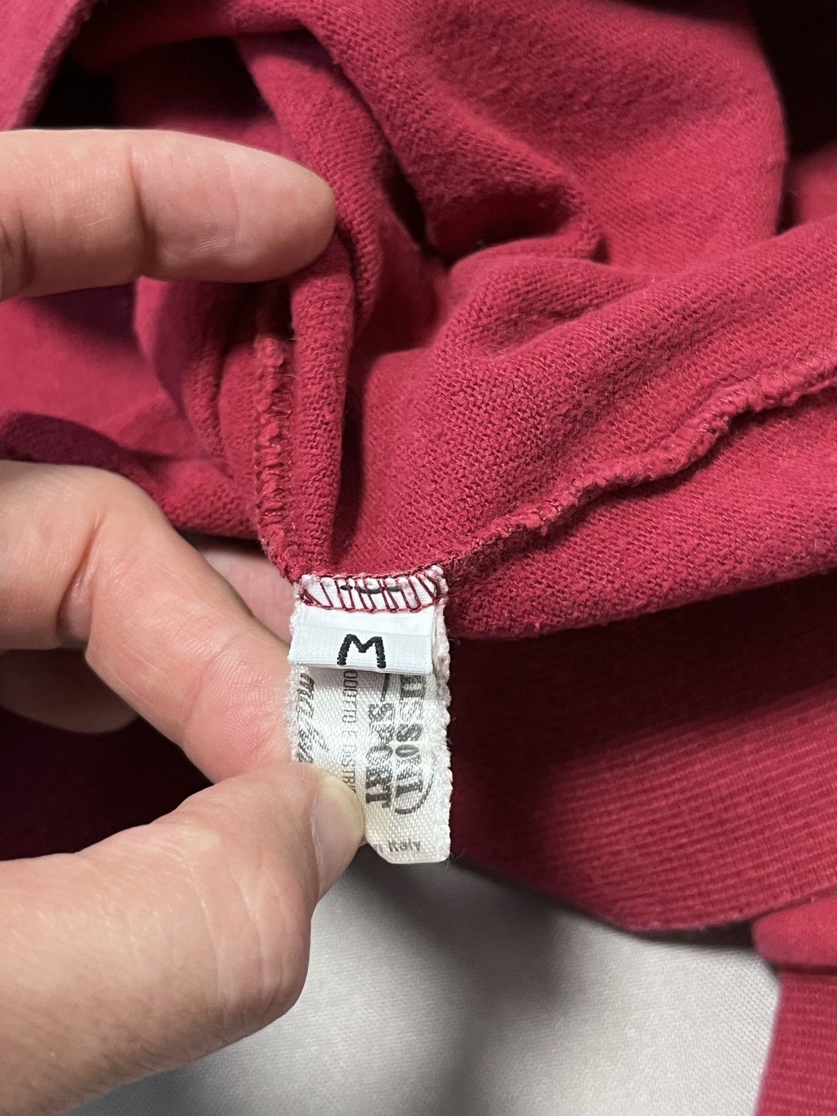 Missoni Missoni Vintage Italy Sport Big Logo Red Sweatshirt Size US M / EU 48-50 / 2 - 13 Thumbnail