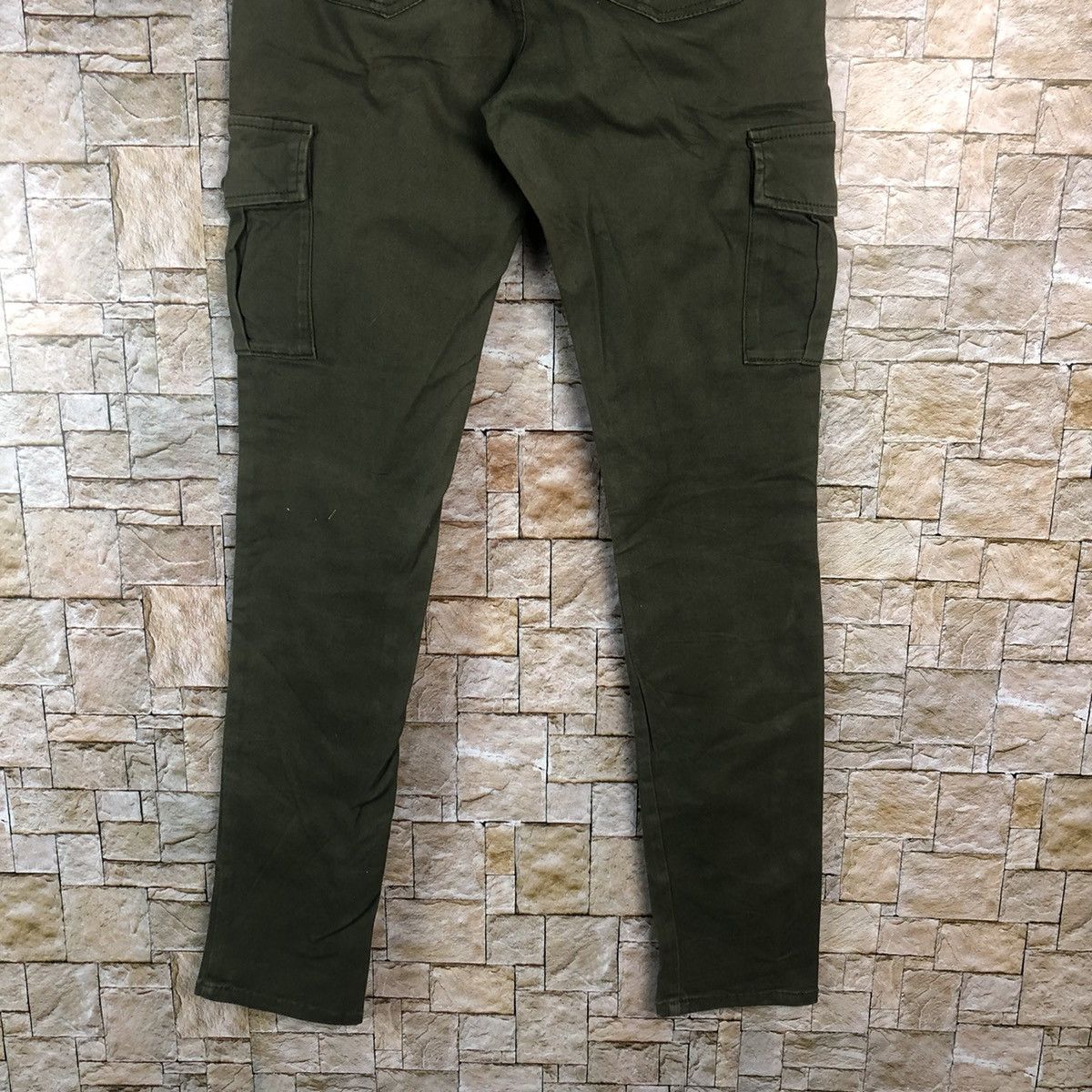 Japanese Brand Gamineverie Green Cargo Multipocket Pants #A87 Size US 28 / EU 44 - 18 Thumbnail