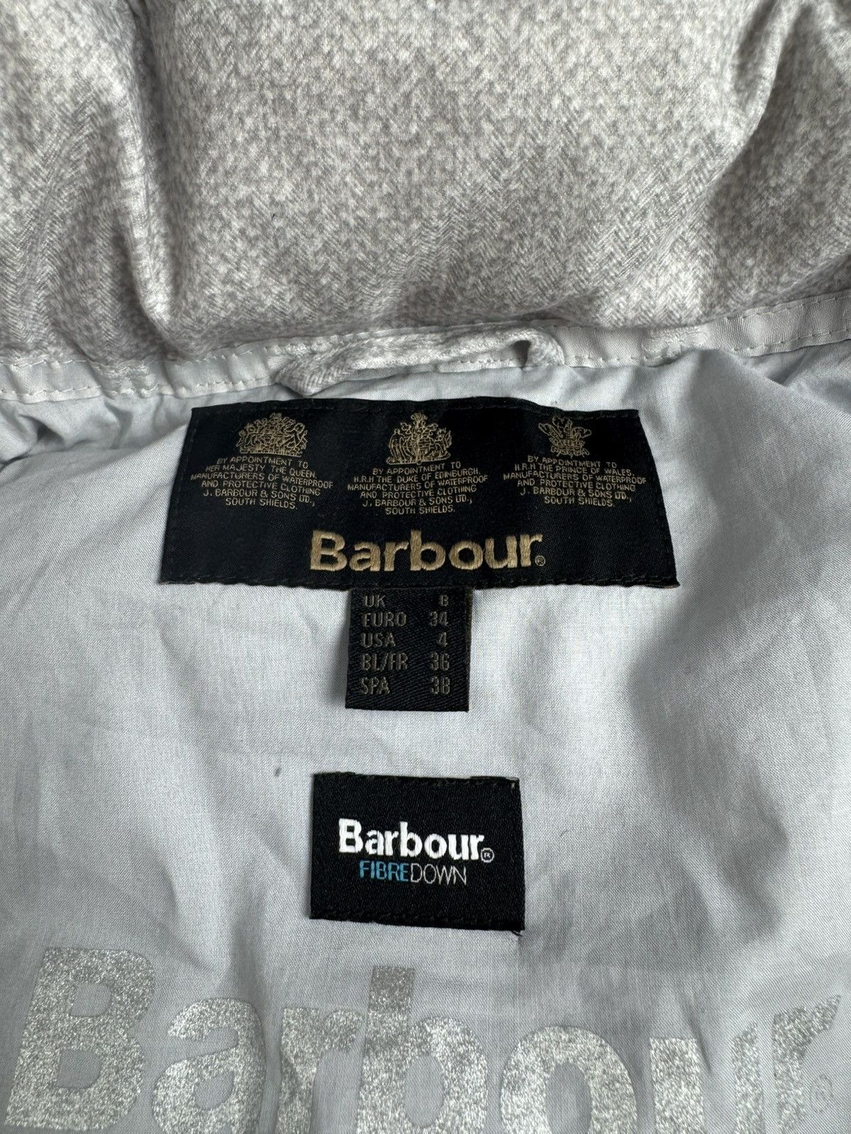 Barbour Barbour Sternway Fur Faux Quilt Women UK 8 Outdoor Down Parka Coat Jacket Puffer Size S / US 4 / IT 40 - 16 Thumbnail