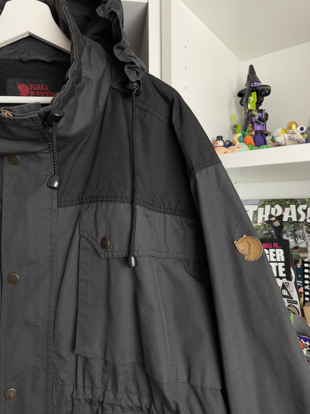 Designer × Fjallraven × Vintage VIntage Fjallraven G-1000 raincoat windbreaker jacket M gorp Size US M / EU 48-50 / 2 - 5 Thumbnail