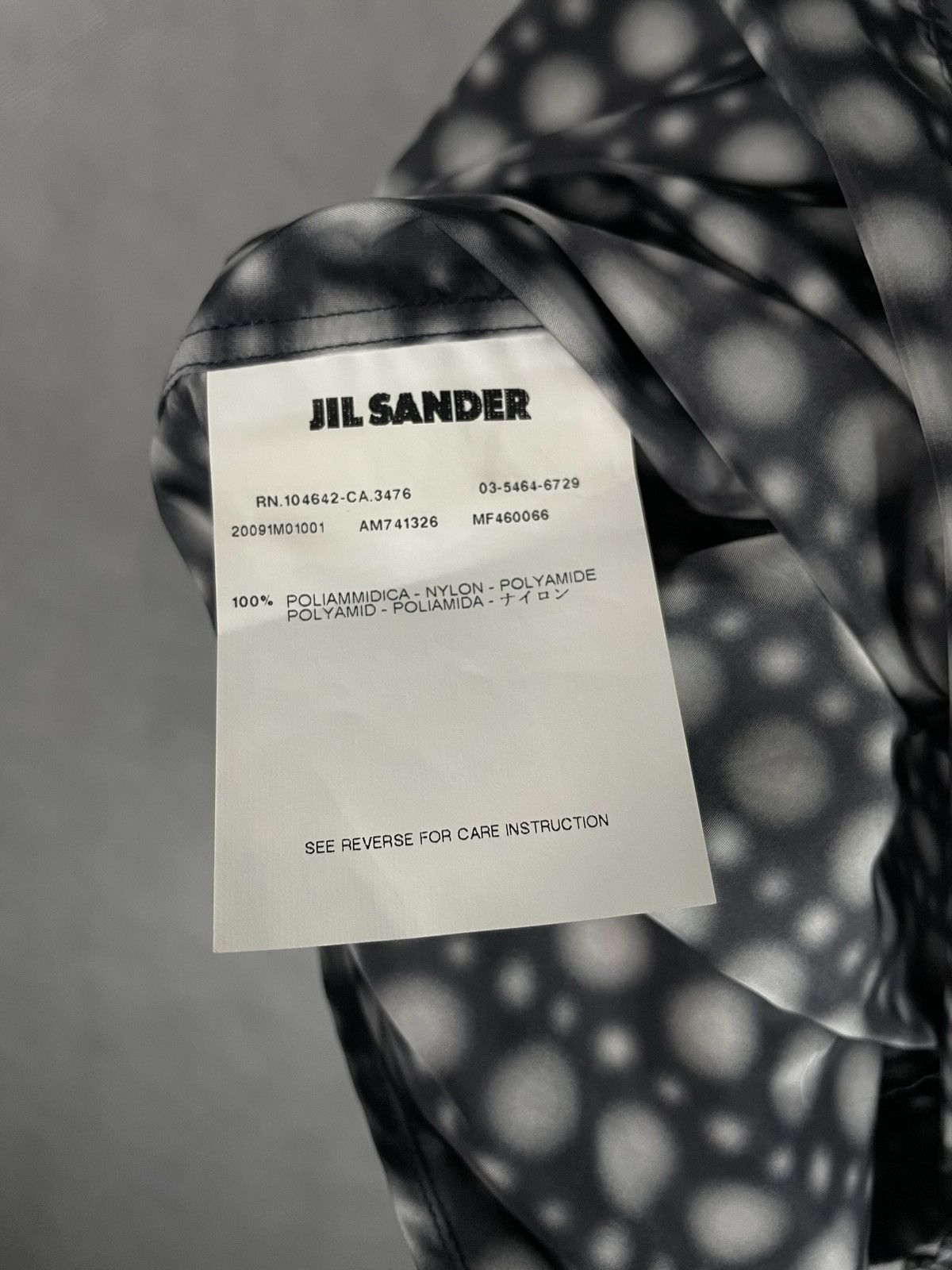 Designer RUNWAY Vintage Retro Y2k 00s Jil Sander Nylon Shirt Archive Size US M / EU 48-50 / 2 - 13 Thumbnail