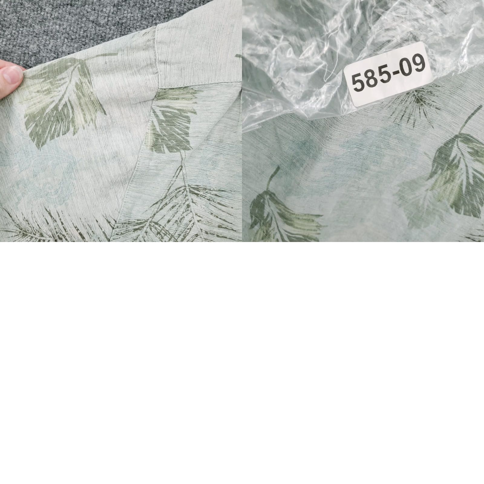 Vintage Caribbean Shirt Mens XL Button-Up Green Floral Silk Hawaiian Size US XL / EU 56 / 4 - 9 Thumbnail