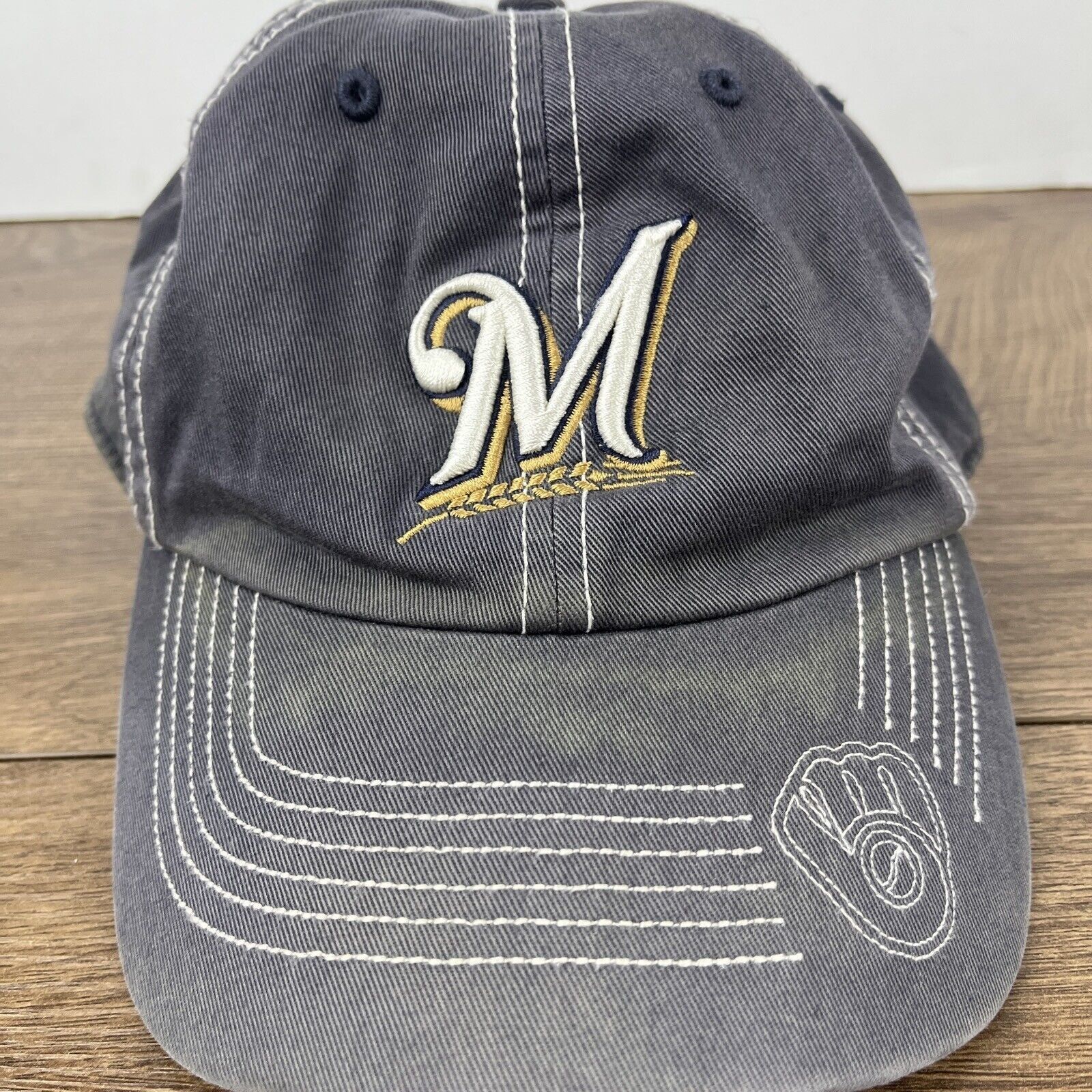 Other Milwaukee Brewers Hat Twins Enterprise Hat Gray Adjustable A Size ONE SIZE - 6 Thumbnail