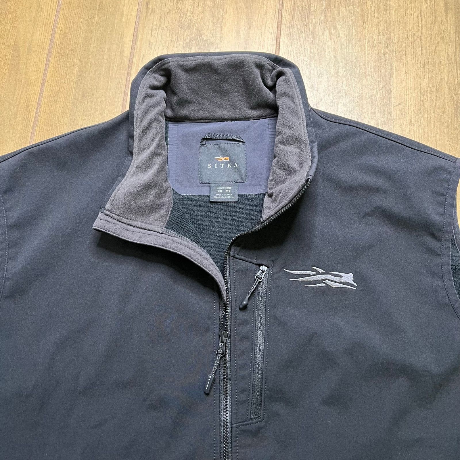 SITKA Sitka Jetstream Vest Men 2XL Black Gore Tex Labs Windstopper Size US XXL / EU 58 / 5 - 11 Thumbnail