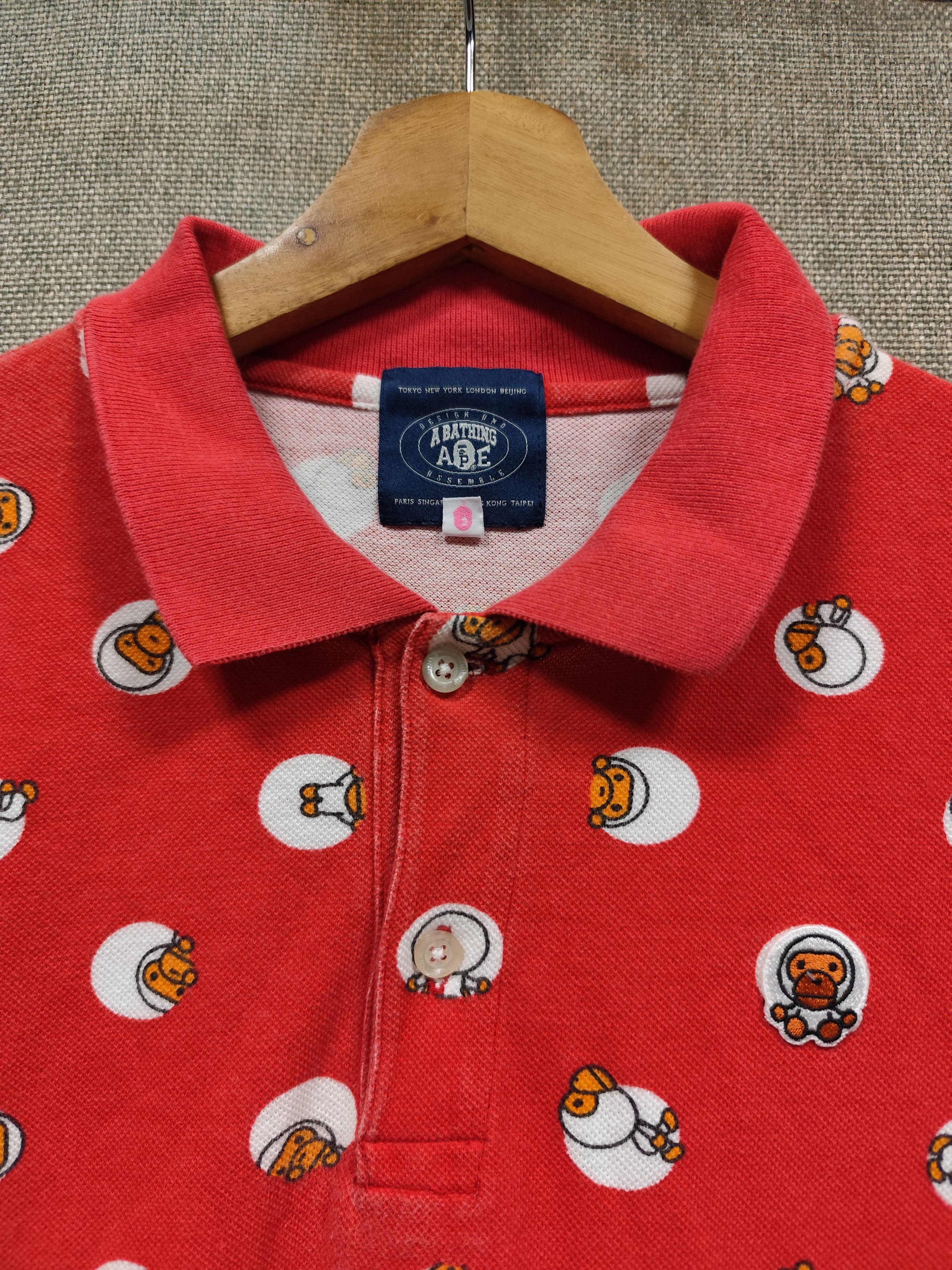 Bape A bathing Ape Bape Baby Milo Polo Shirt Size S / US 4 / IT 40 - 3 Thumbnail