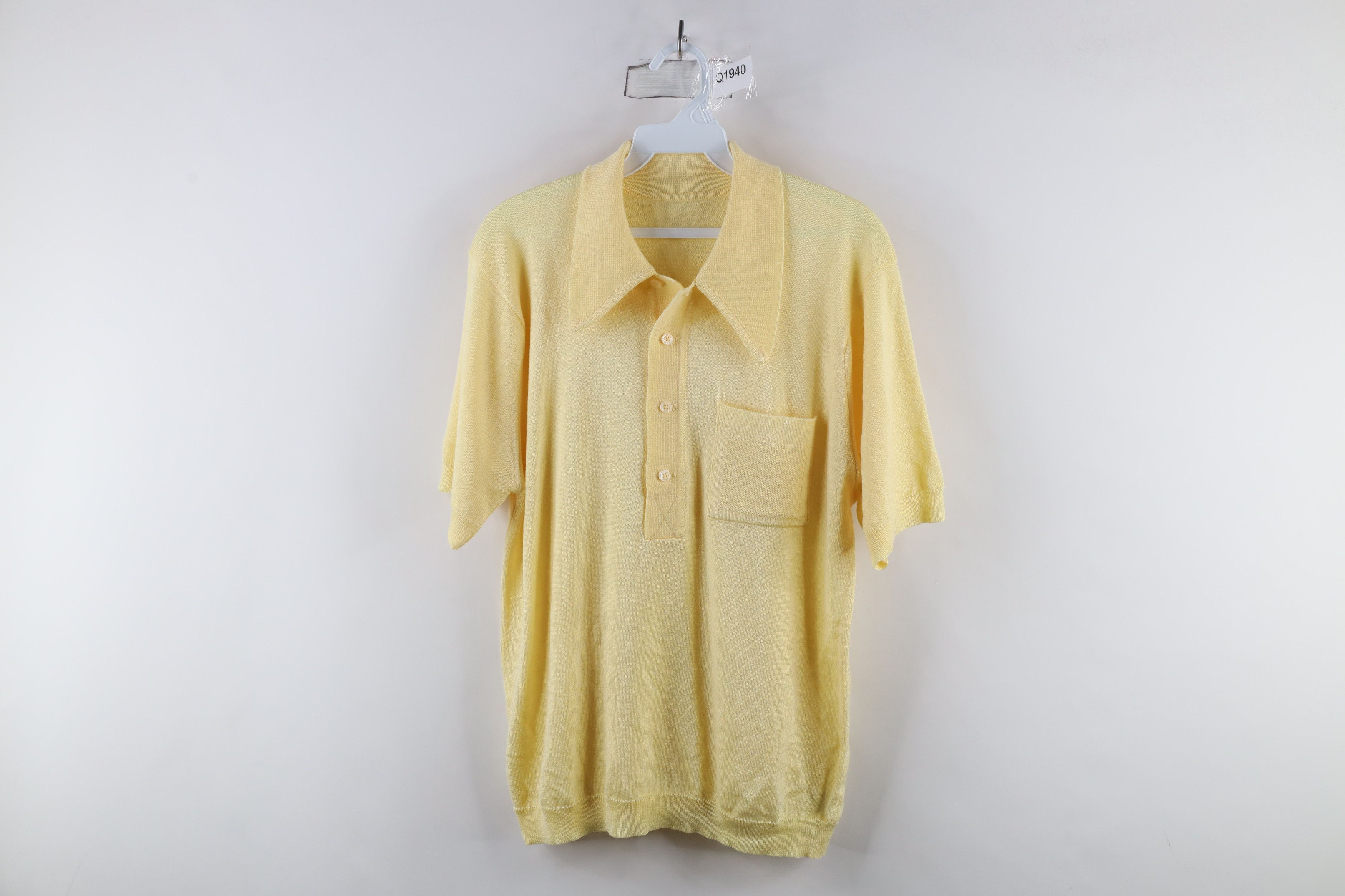 Vintage Vintage 60s 70s Streetwear Knit Collared Pullover Polo USA Size US M / EU 48-50 / 2 - 1 Thumbnail