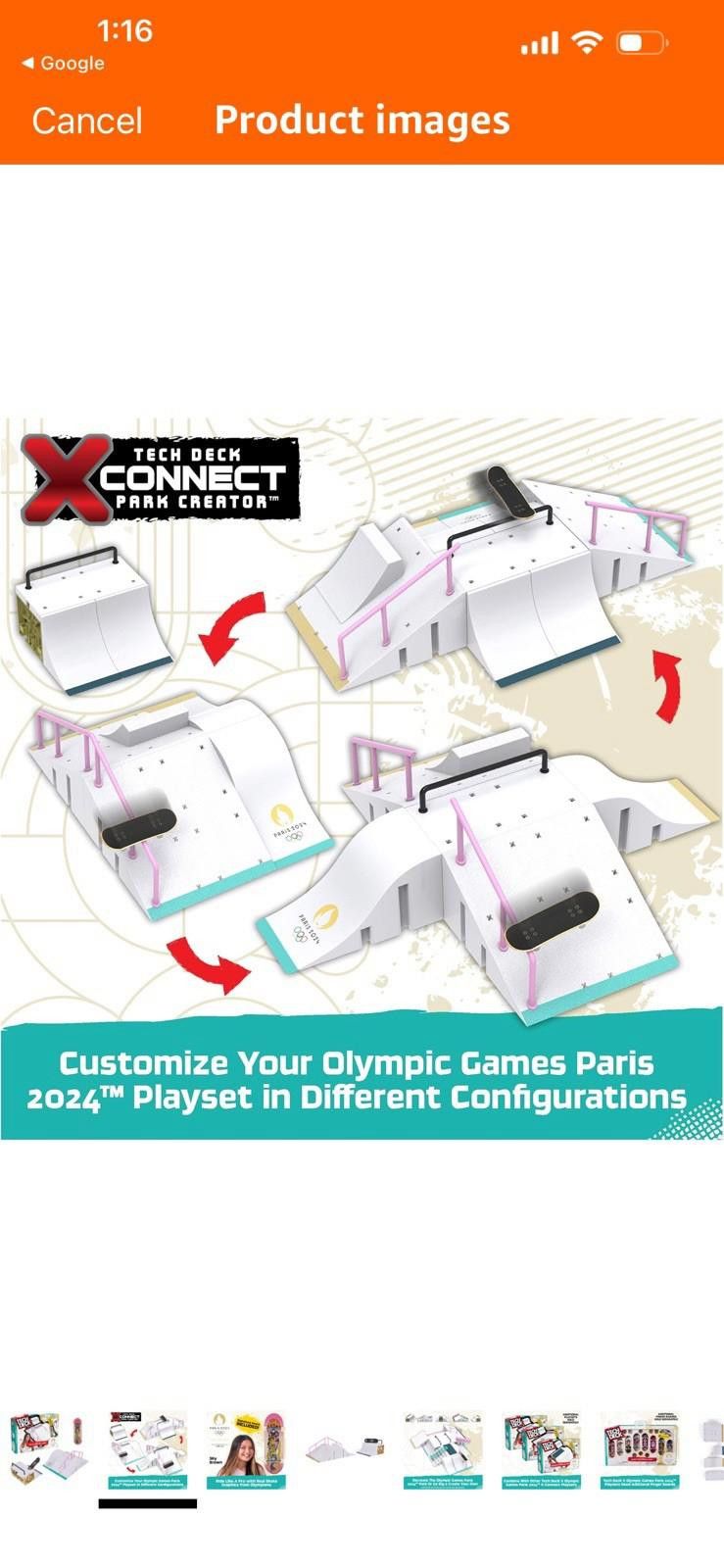 Other Tech Deck Sky Brown’s Olympic Games Paris 2024 Customizable Size ONE SIZE - 2 Thumbnail