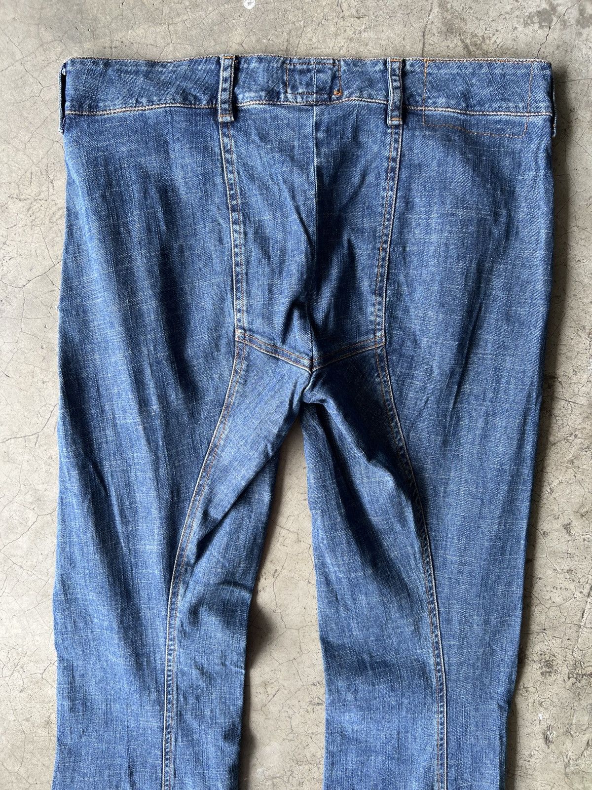 Vivienne Westwood Vivienne Westwood Anglomania - “Pirate” Spiral Flared Jeans Size 28" / US 6 / IT 42 - 9 Thumbnail