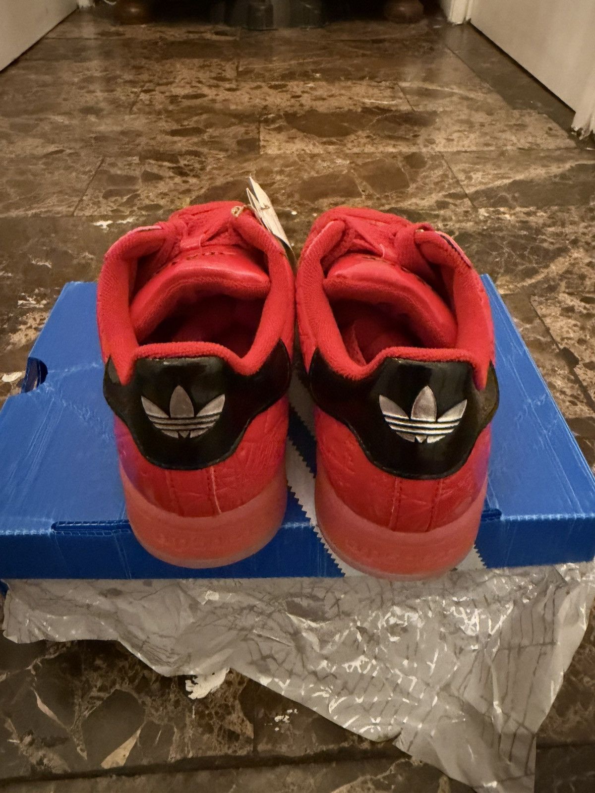Adidas Adidas x Sp5der Superstar "Red Metallic" – Size US 4 / EU 36 Size US 5.5 / IT 35.5 - 6 Thumbnail