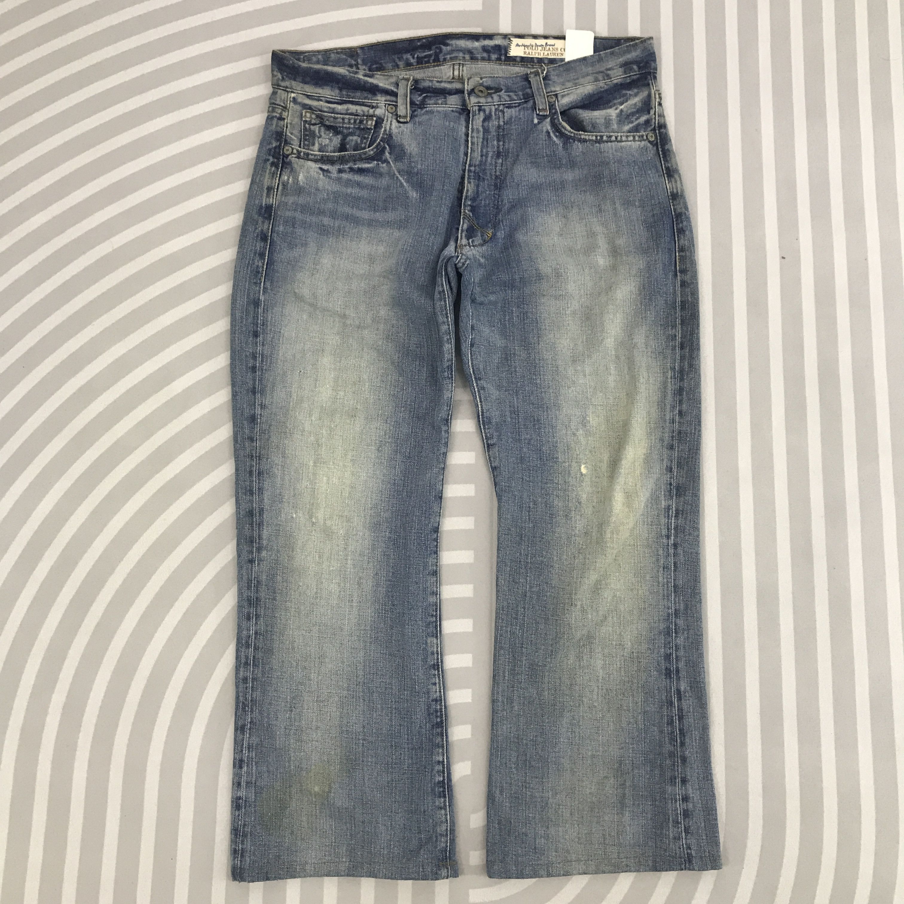 Polo Ralph Lauren × Vintage Vintage Authentic Polo Ralph Lauren jeans Denim pants Size US 33 - 1 Thumbnail