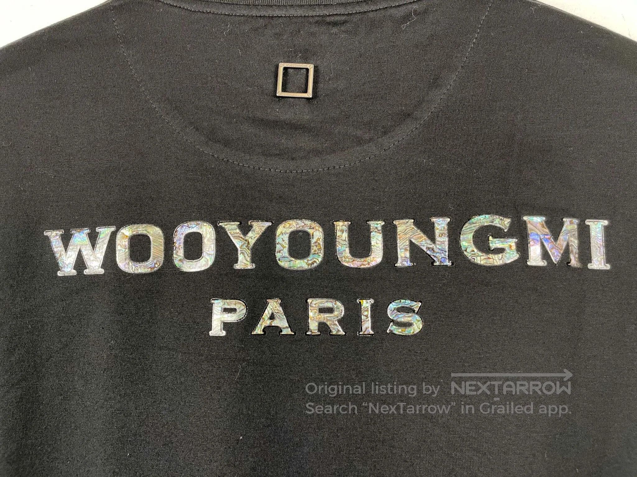 Wooyoungmi Wooyoungmi Back Logo Silhouette Short Sleeve T-Shirt Size US L / EU 52-54 / 3 - 5 Thumbnail