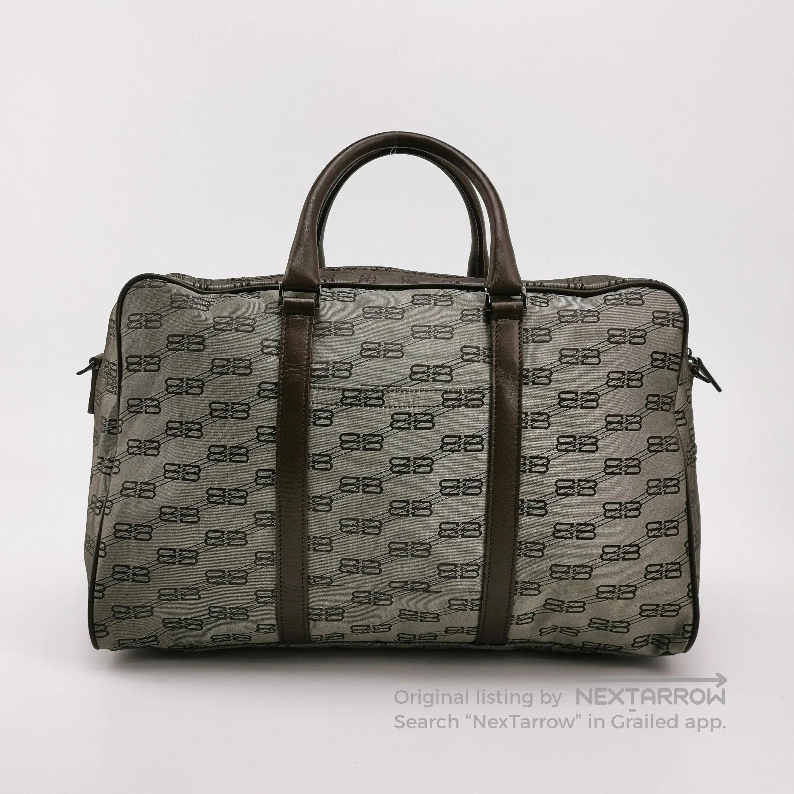 Balenciaga Balenciaga Double B Monogram Leather. Size ONE SIZE - 1 Thumbnail