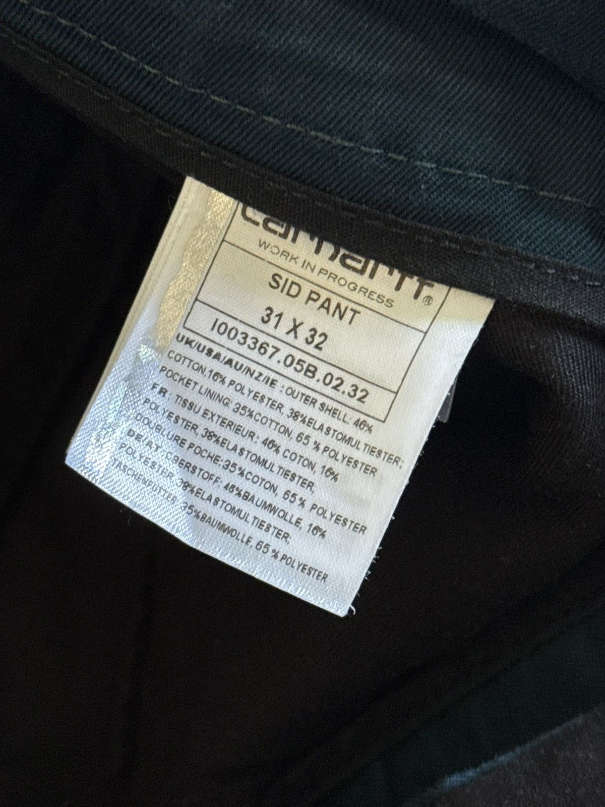 Carhartt Wip Carhartt 31/32 Sid Pant trousers chinos casual Size US 31 - 12 Thumbnail