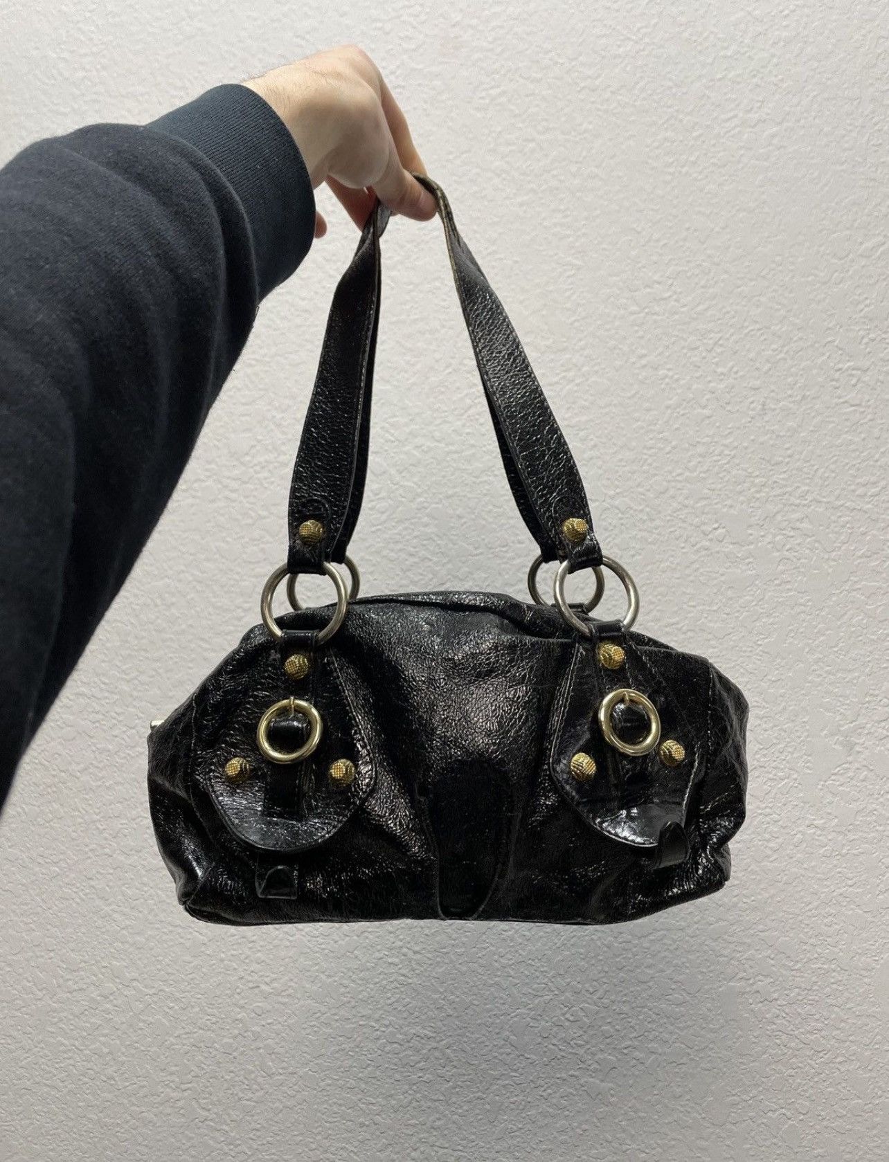 KMRii Vintage Y2K If Six Was Nine Like Kmrii Leather Bag Size ONE SIZE - 5 Thumbnail
