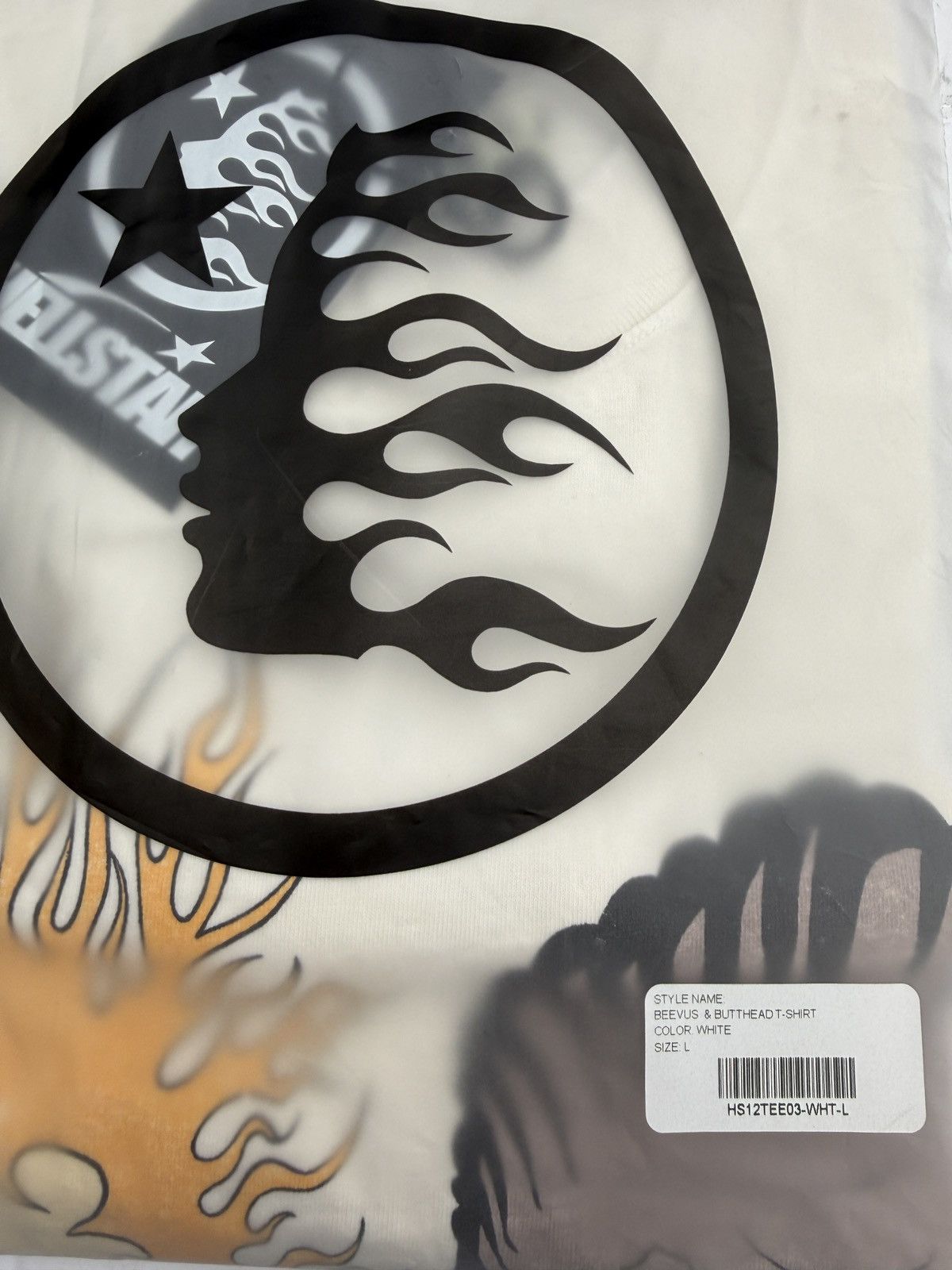 HELLSTAR Hellstar Beevus & Butthead T-shirt Size US L / EU 52-54 / 3 - 7 Thumbnail