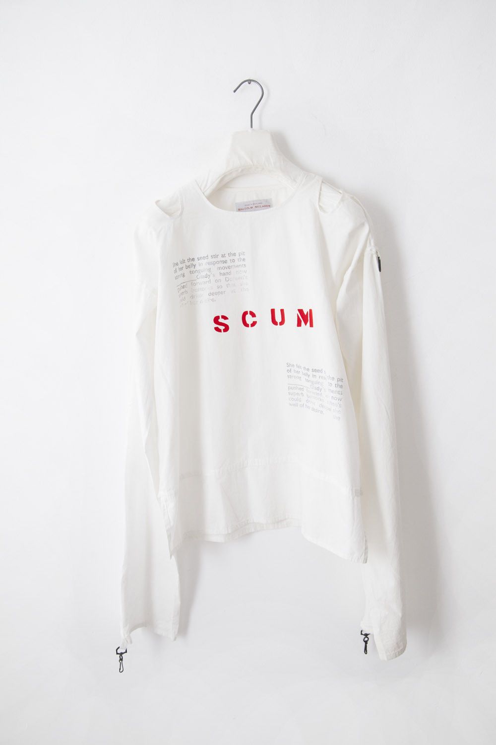 Malcolm McLaren Vintage 1990's "SCUM" Straitjacket top Size US M / EU 48-50 / 2 - 1 Thumbnail