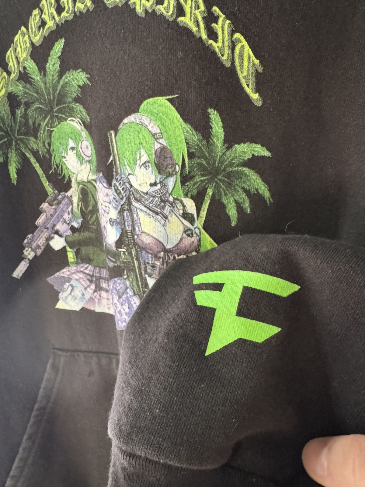 FaZe × Siberia Hills FaZe Clan x Siberia Hills Anime Warfare Hoodie Size US M / EU 48-50 / 2 - 3 Thumbnail