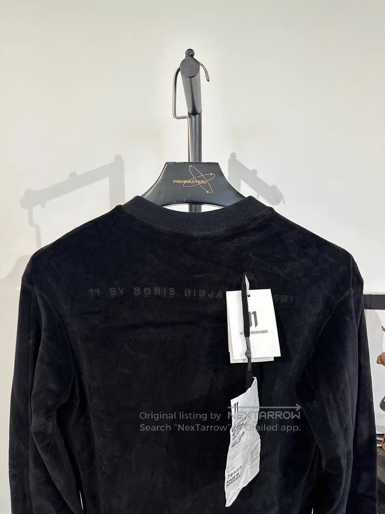 Boris Bidjan Saberi Boris Bidjan Saberi Double-sided velvet printed crewneck s Size XXS / US 00 / IT 34 - 7 Thumbnail