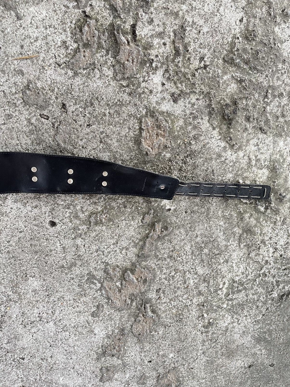 Japanese Brand Black chain belts Size ONE SIZE - 8 Thumbnail