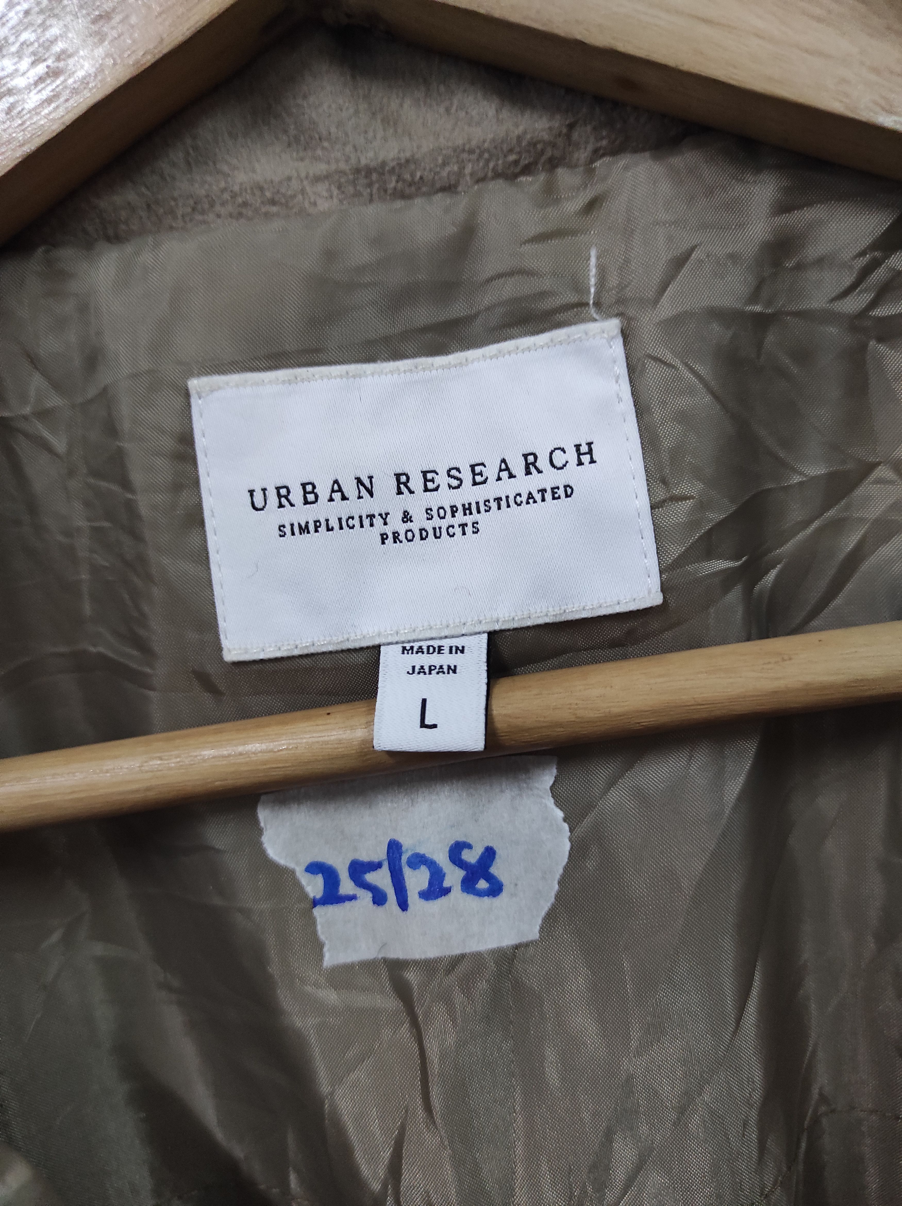 URBAN RESEARCH DOORS × Urban Heritage URBAN RESEARCH X FISHERMAN JAPAN BOMBER JACKET Size US L / EU 52-54 / 3 - 8 Thumbnail