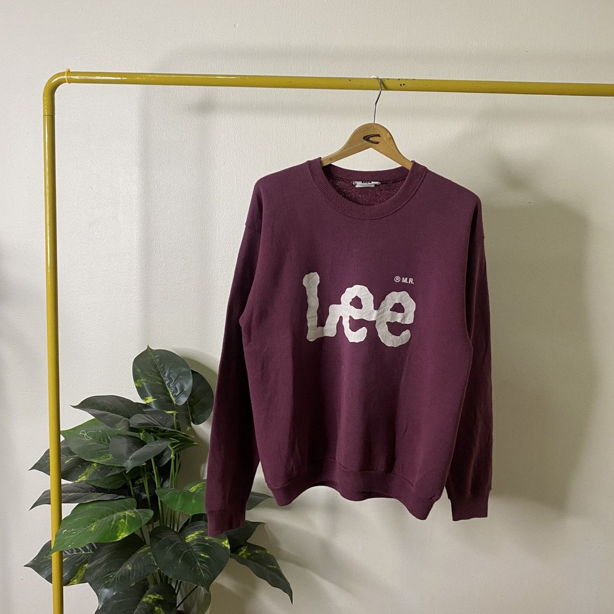 Lee Vintage 1990s Lee OG Logo Crewneck Sweatshirt Size US M / EU 48-50 / 2 - 1 Thumbnail