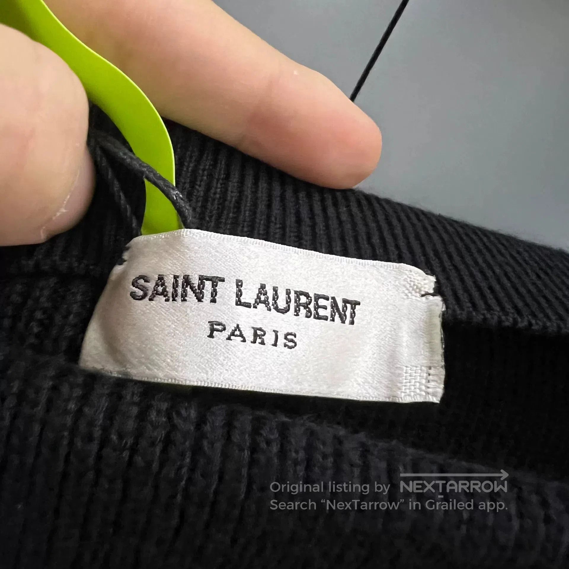Saint Laurent Paris striped off. Size M / US 6-8 / IT 42-44 - 4 Thumbnail