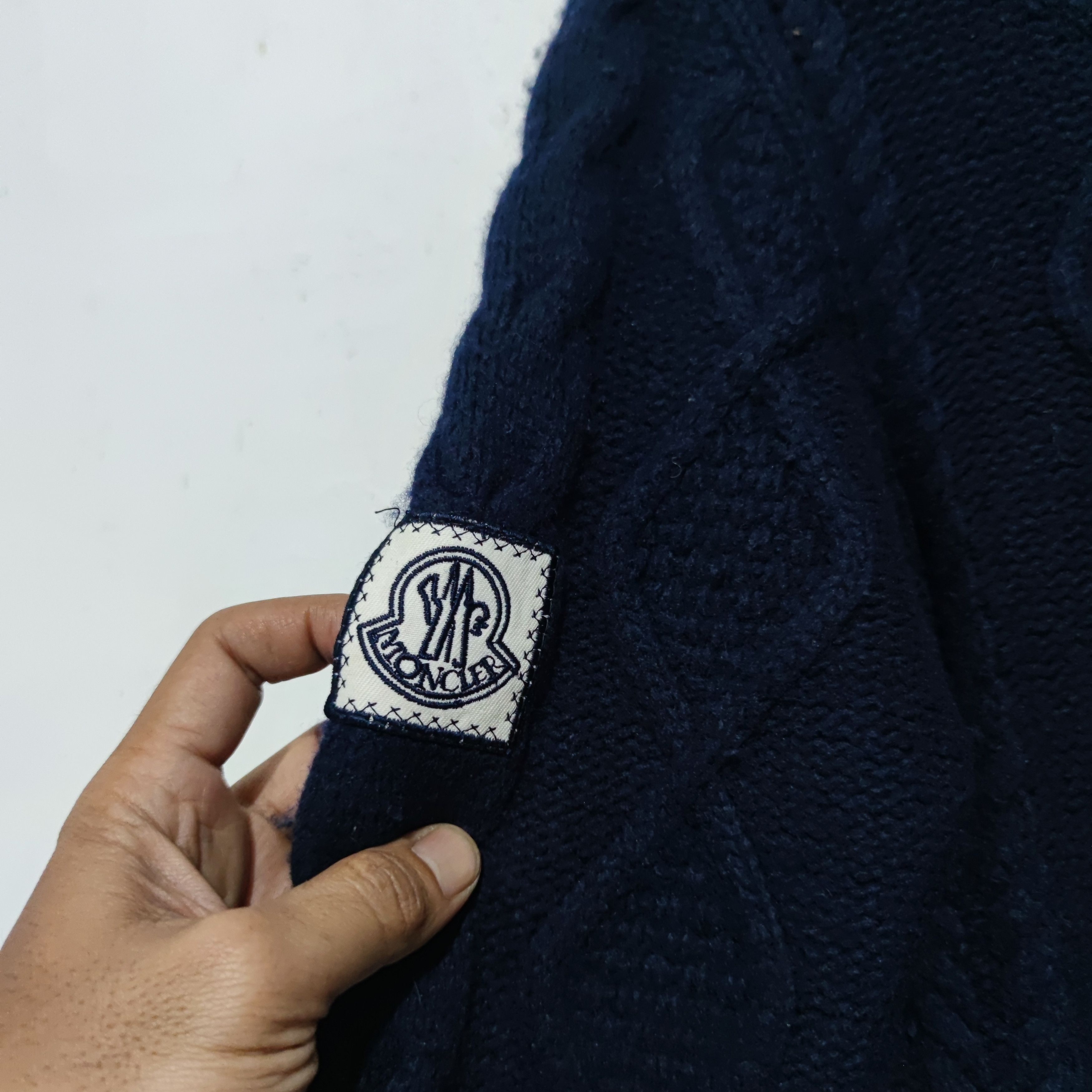 Moncler Blue Knitwear Size US M / EU 48-50 / 2 - 5 Thumbnail