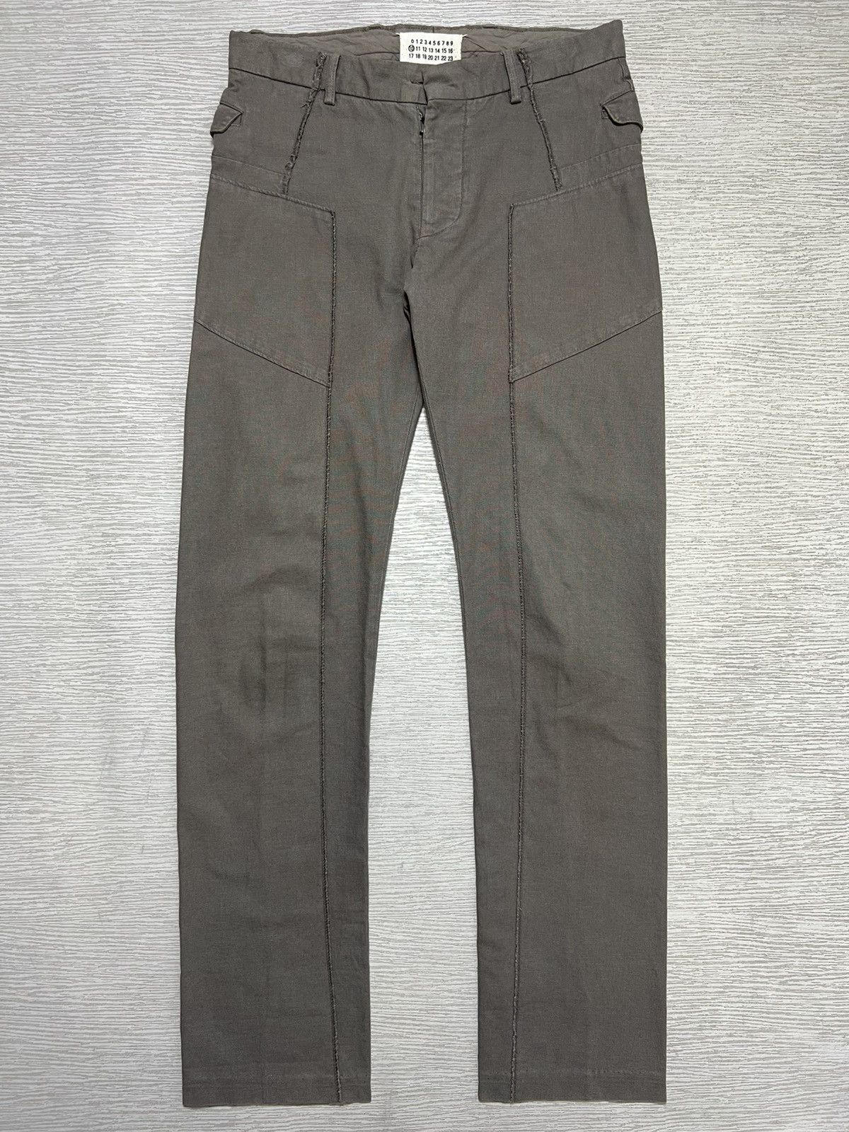 Maison Margiela Maison Margiela - AW11 - Washed Tapered Pants Size US 30 / EU 46 - 1 Thumbnail