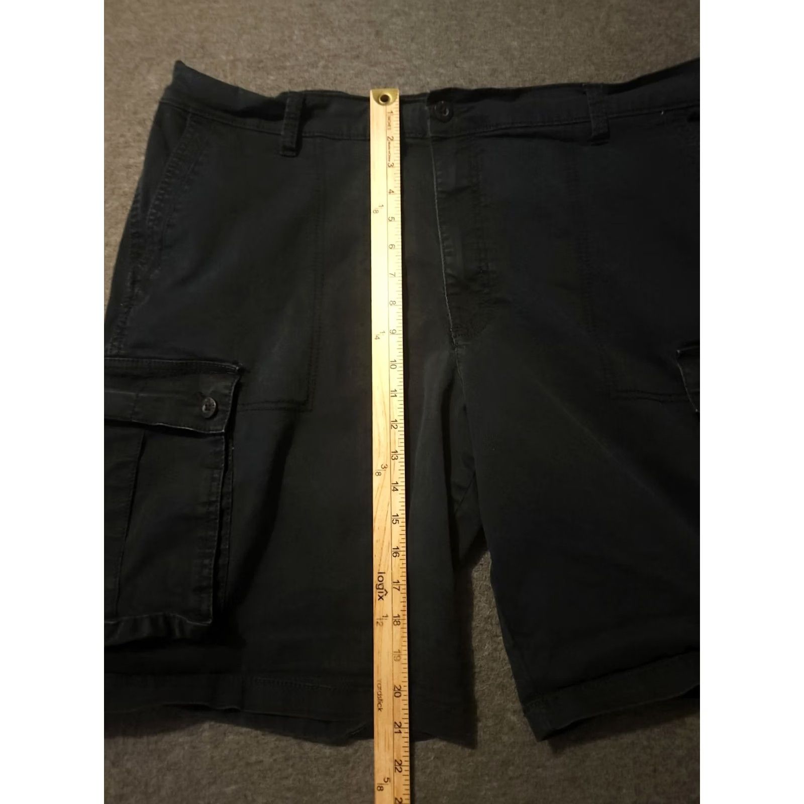 Lee LEE Cargo Shorts Men 40 Black Mid Rise Casual Outdoor Hiking Active Size US 40 / EU 56 - 5 Thumbnail
